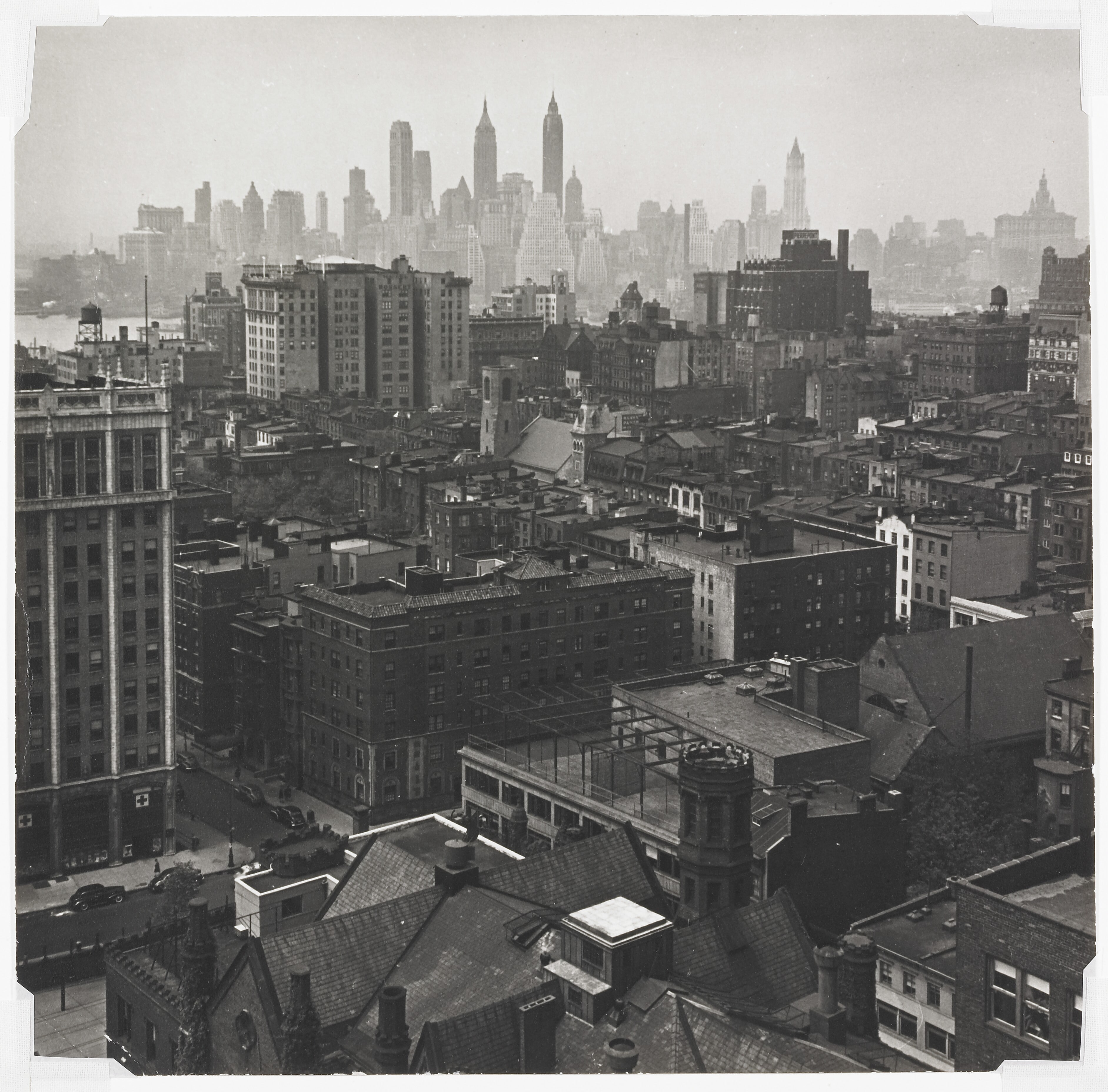 Manhattan Skyline - From Hotel St. George, Brooklyn