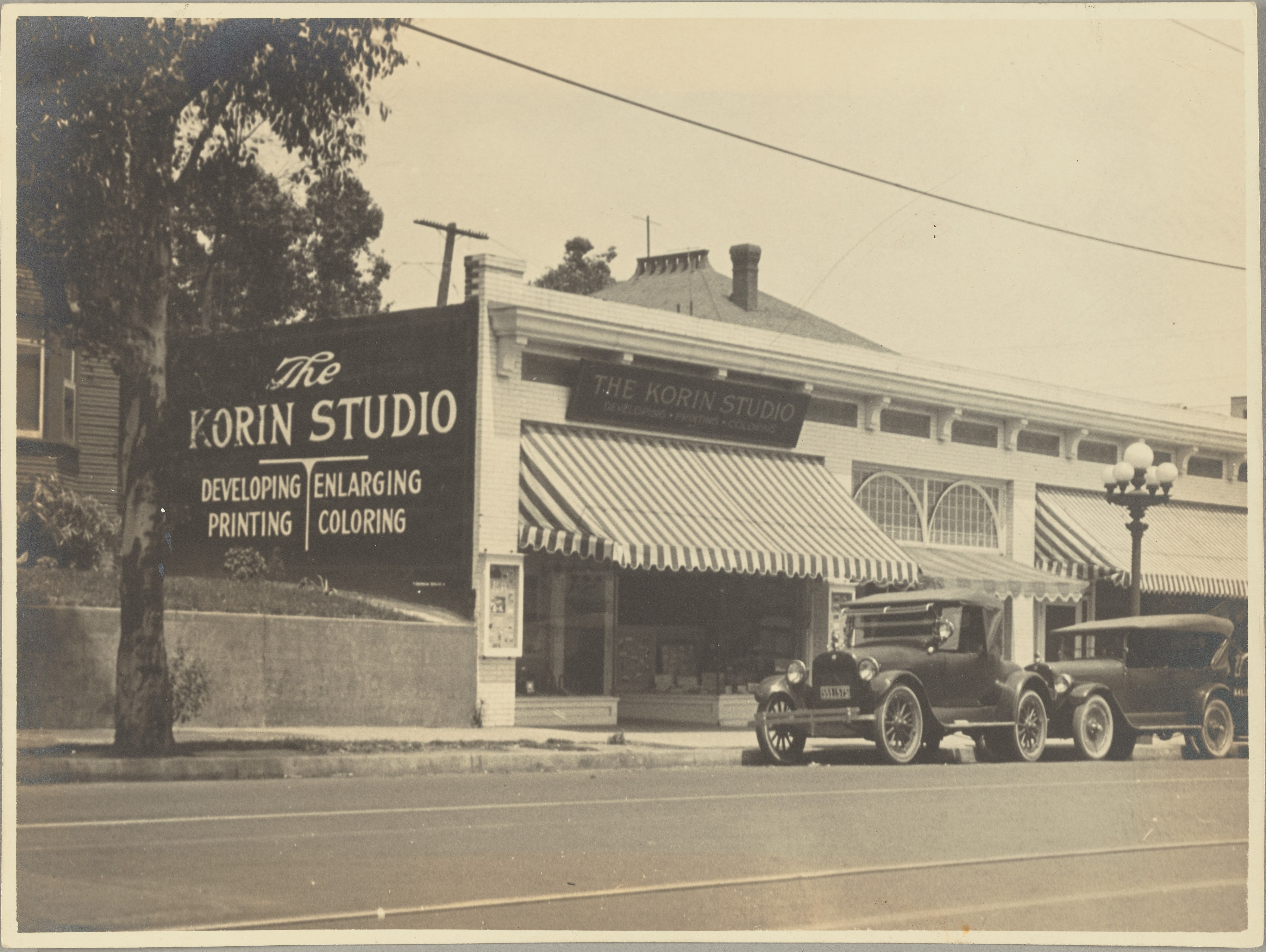 [The Korin Studio at 522 South Hill Street, Los Angeles]