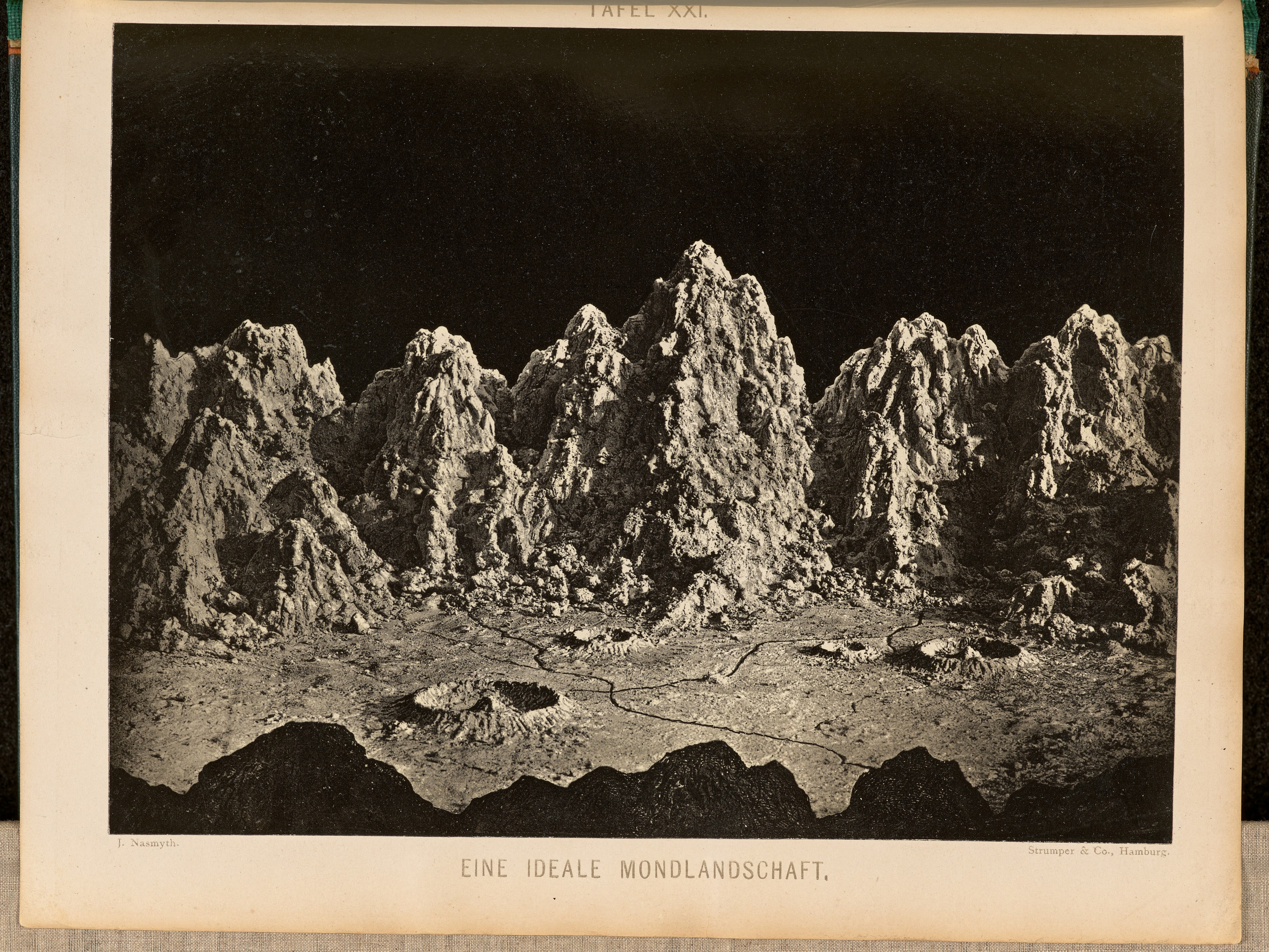 Eine Ideale Mondlandschaft