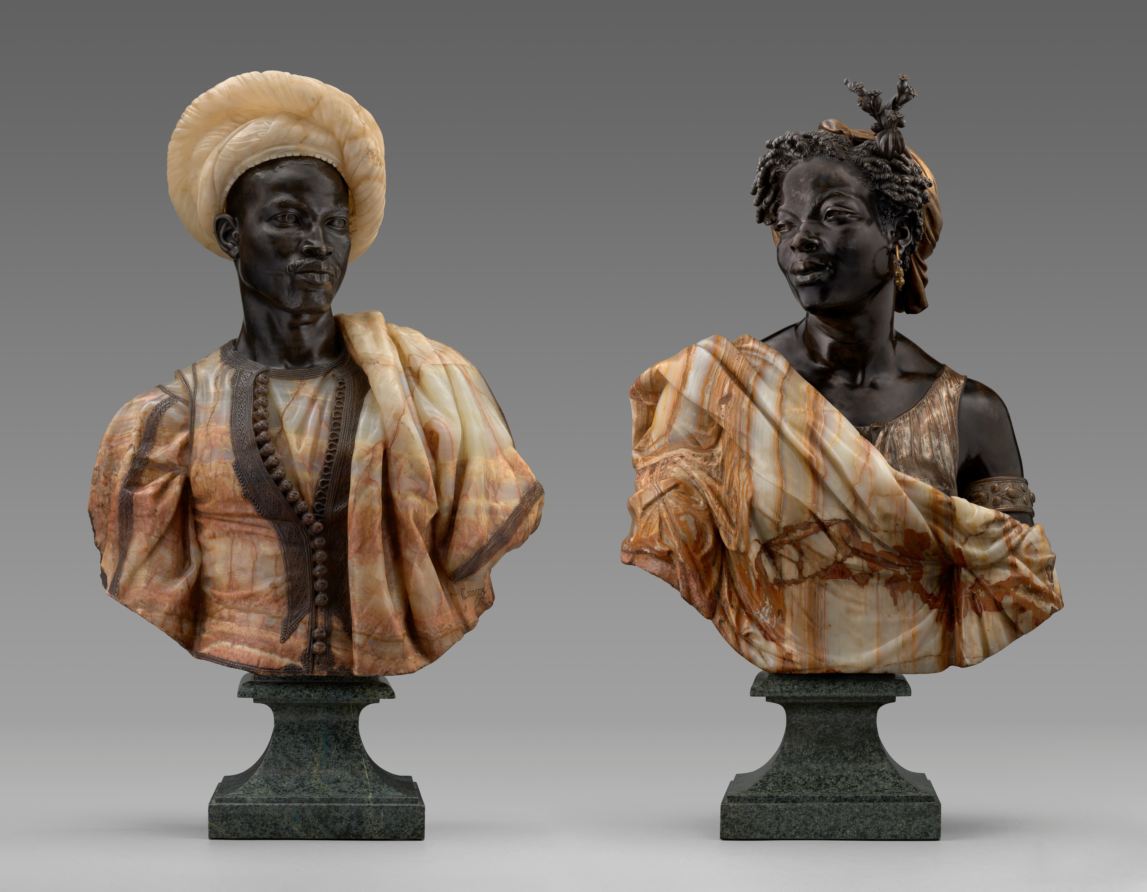 Sudanese Man and Woman from the French Colonies
