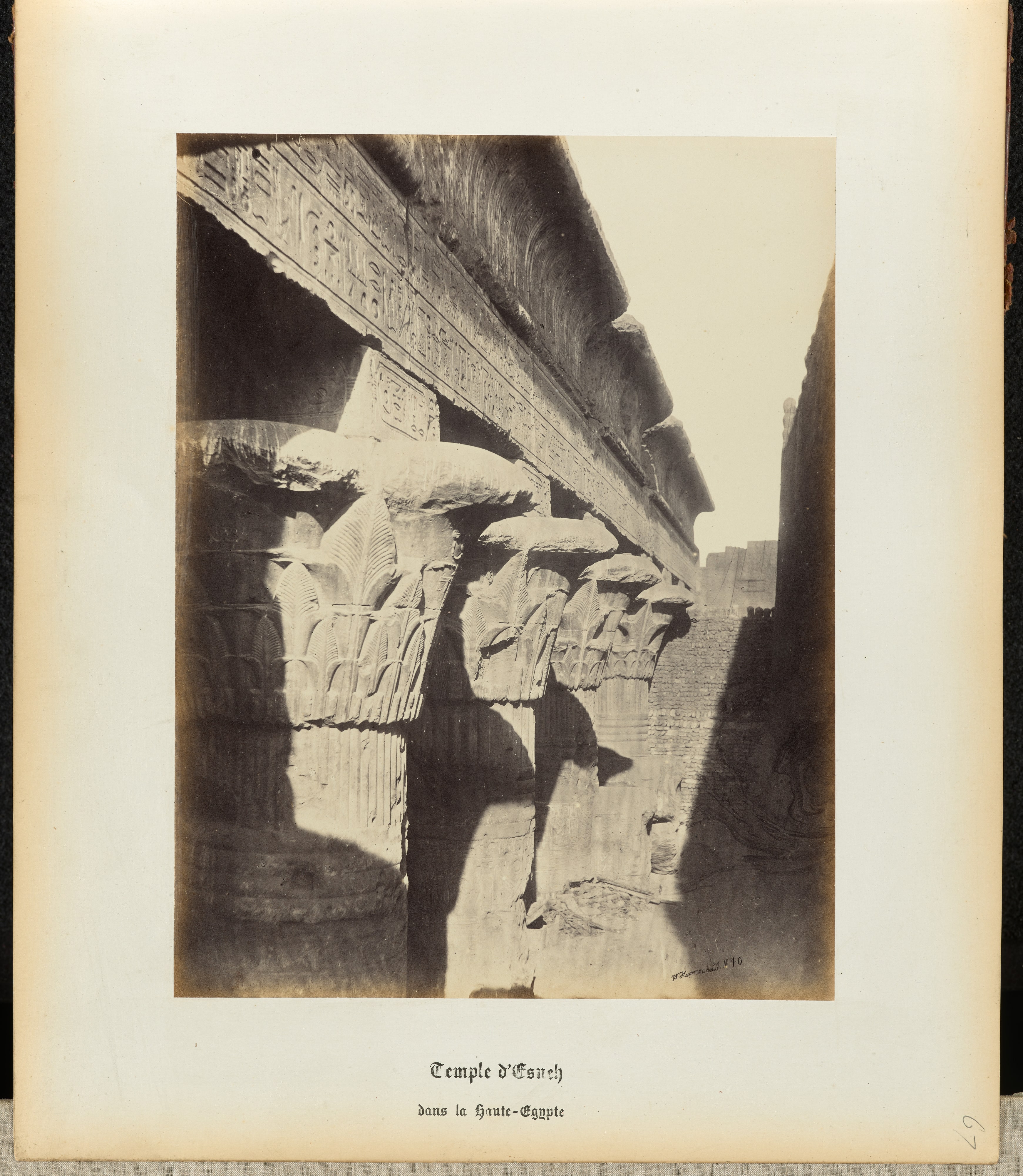 [Temple at Esna]