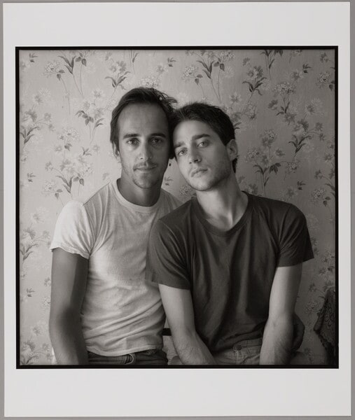Bruce and George in Paul’s Bedroom, Provincetown