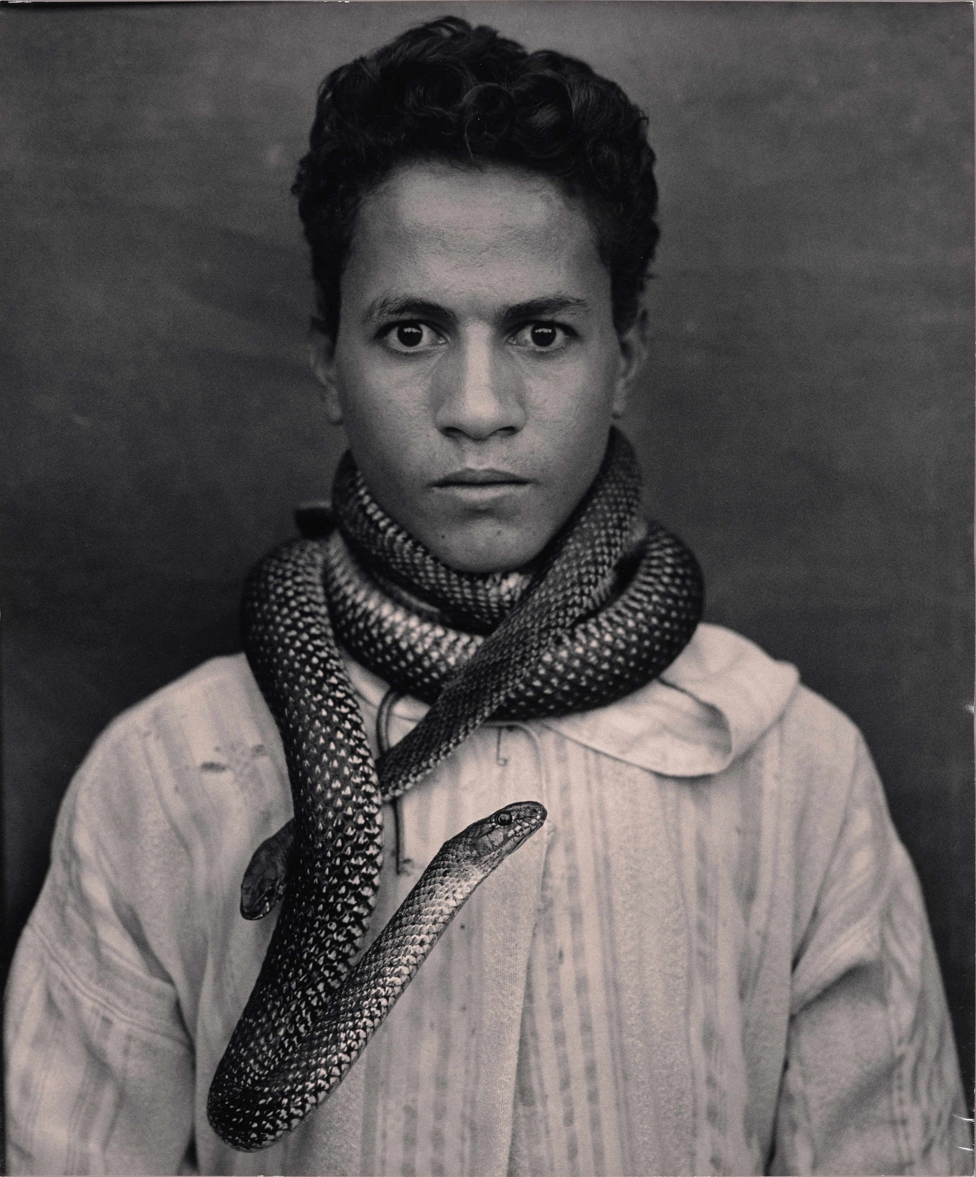 Abas Chaeai, Snake Charmer, the Souk, Marrakech, Morocco, 1997