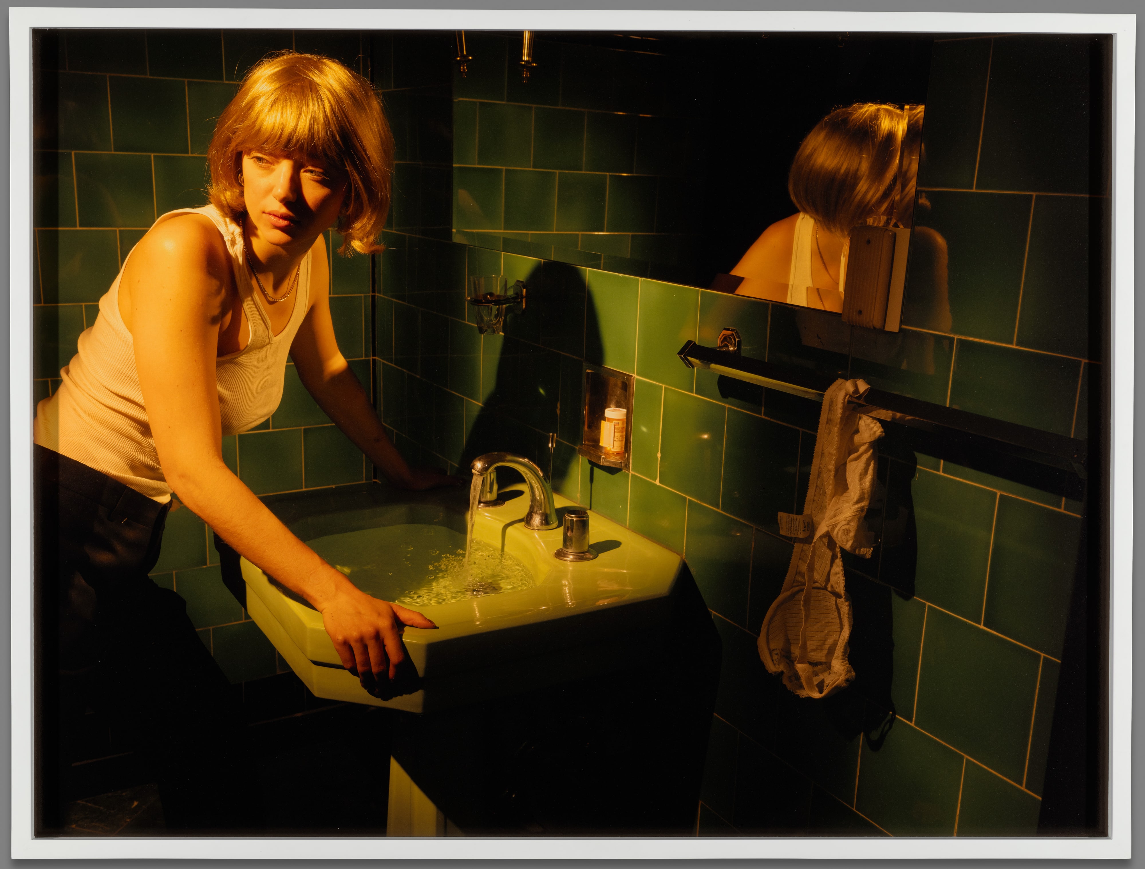 Green Bathroom, Person (Subject #11)