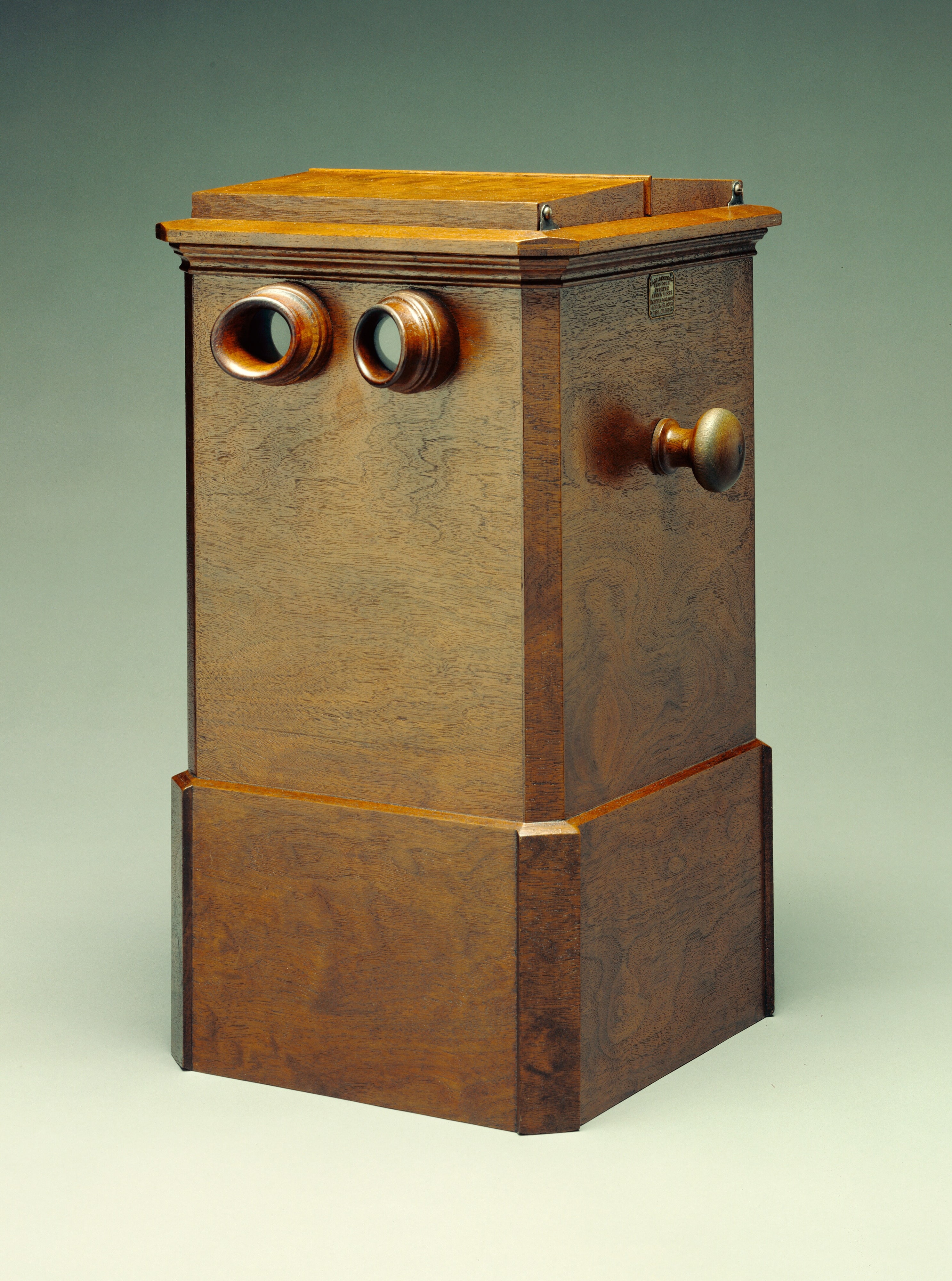 Mahogany Rotary Stereoscope