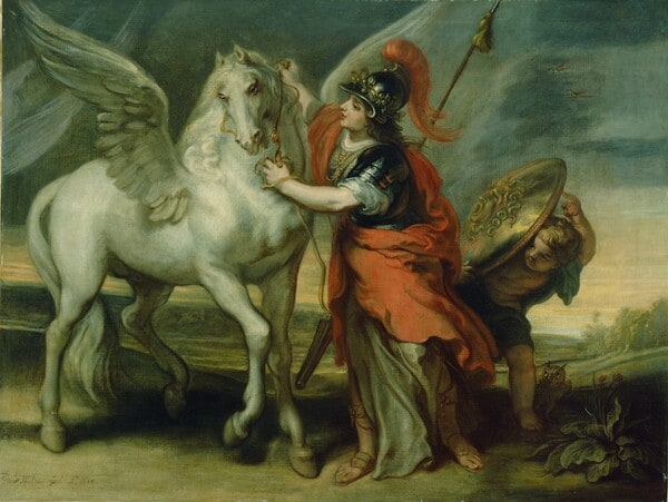 Athena and Pegasus