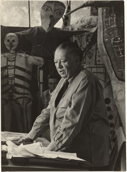 Diego Rivera entre sus Judas