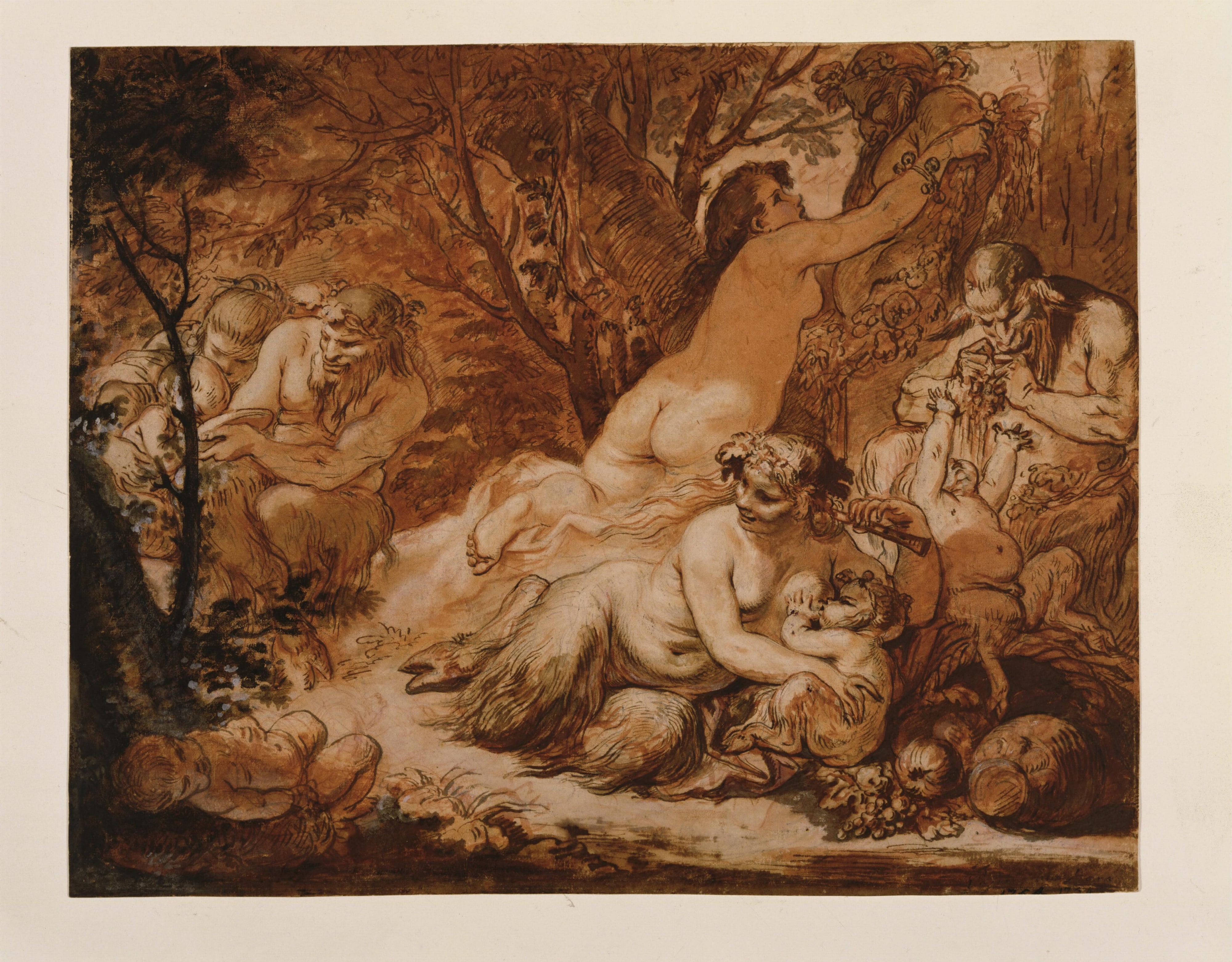 The Infancy of Pan (or Bacchanale)
