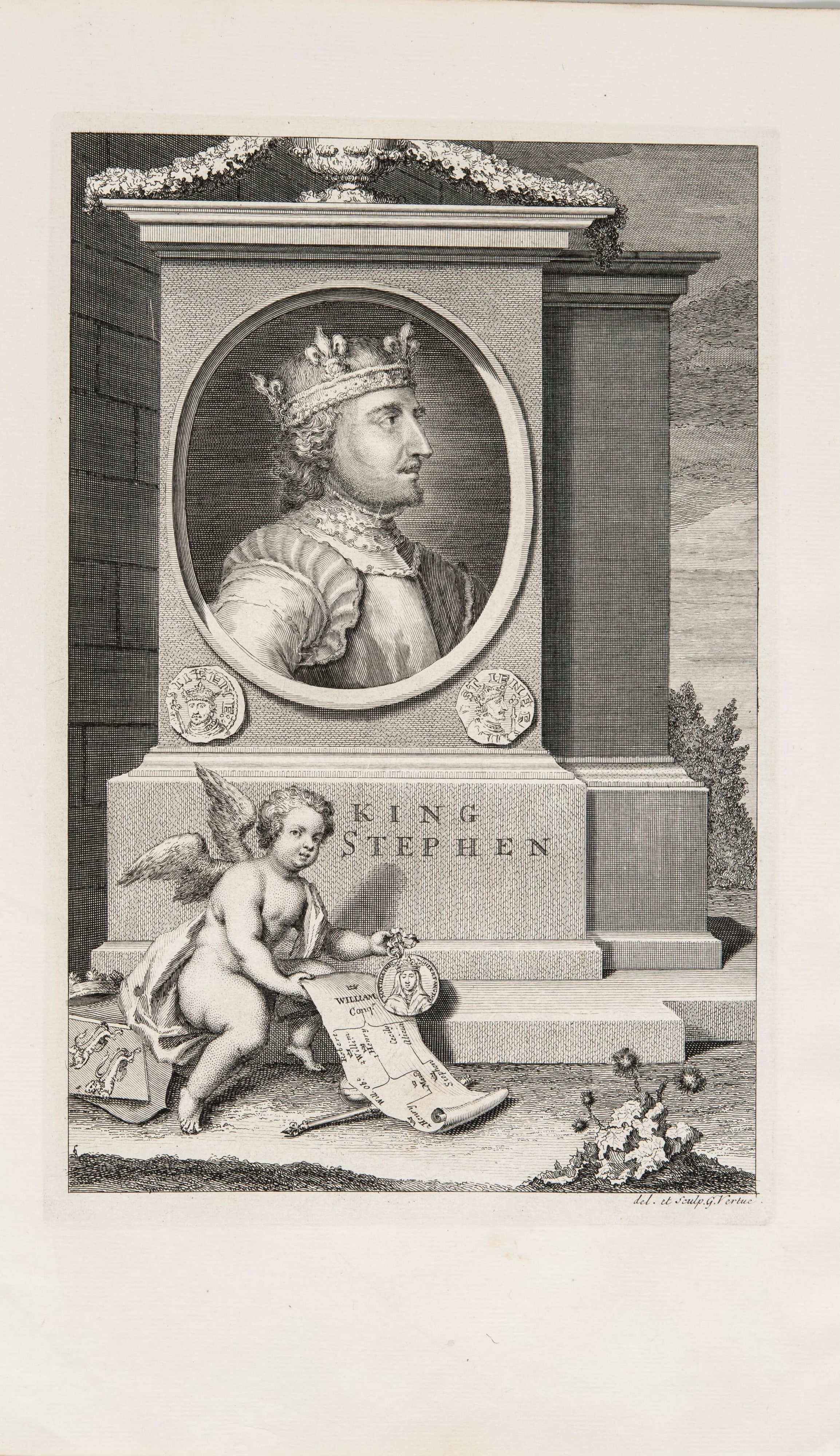 Untitled (Portrait of King Stephen)