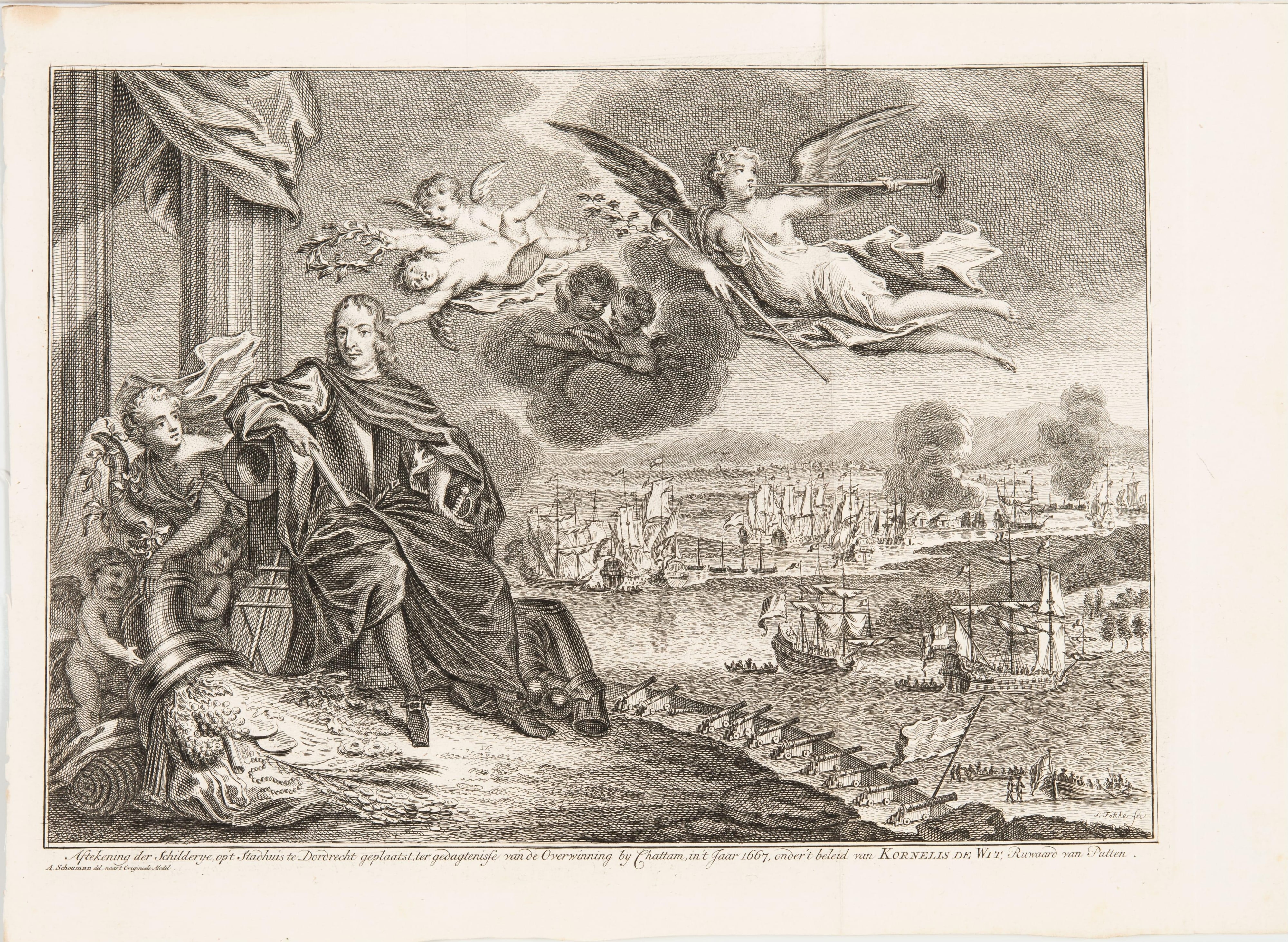 Etching of Kornelis de Wit