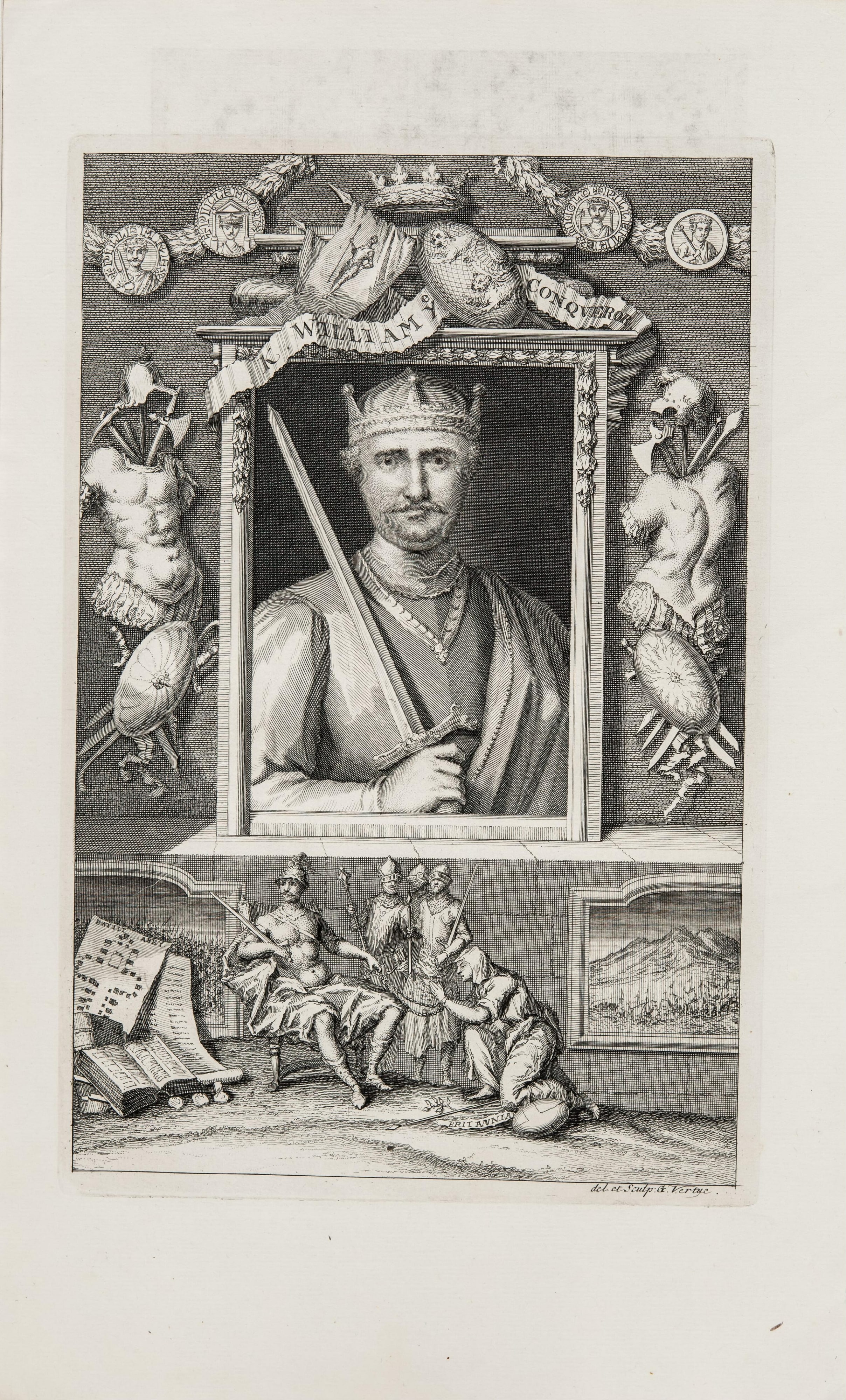 Untitled (Portrait of King William the Conqueror)