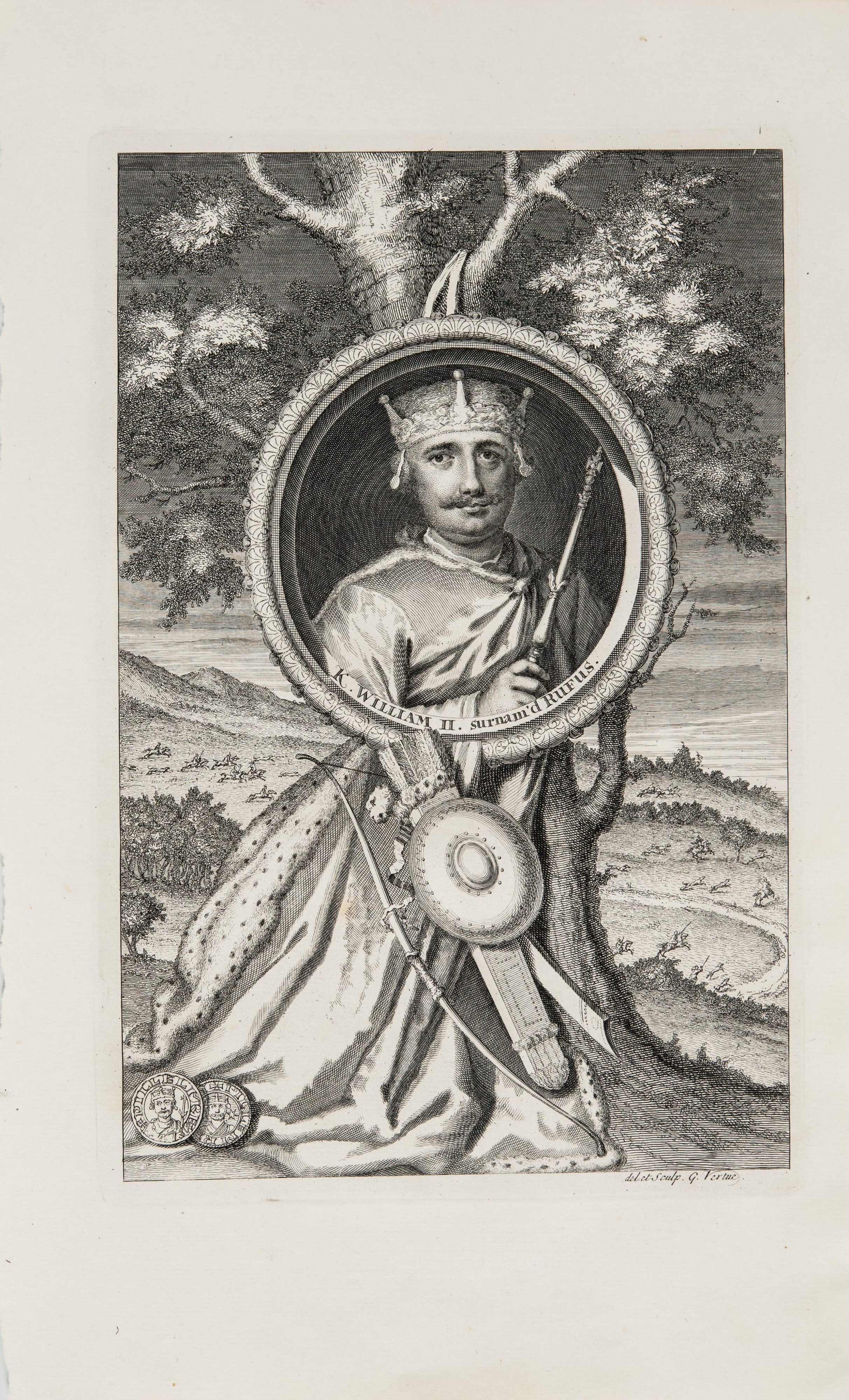 Untitled (Portrait of King William II)