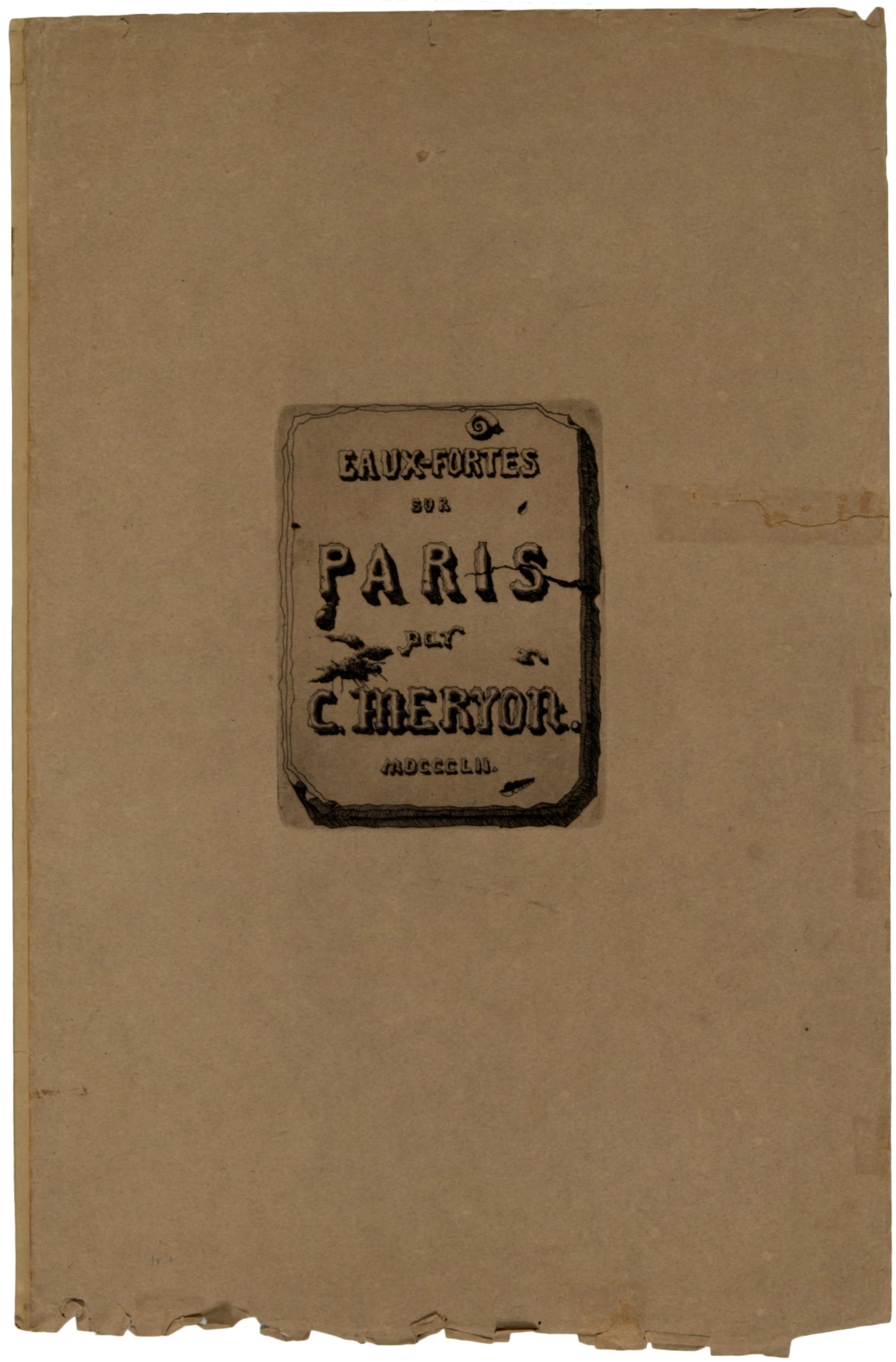 Eaux-fortes sur Paris