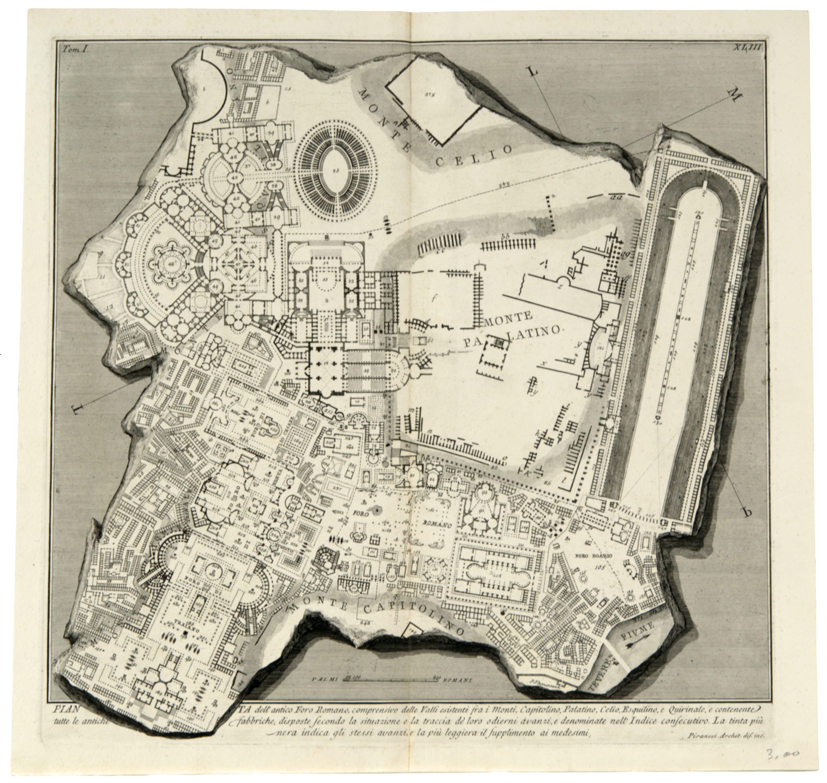 Plan of the Roman Forum