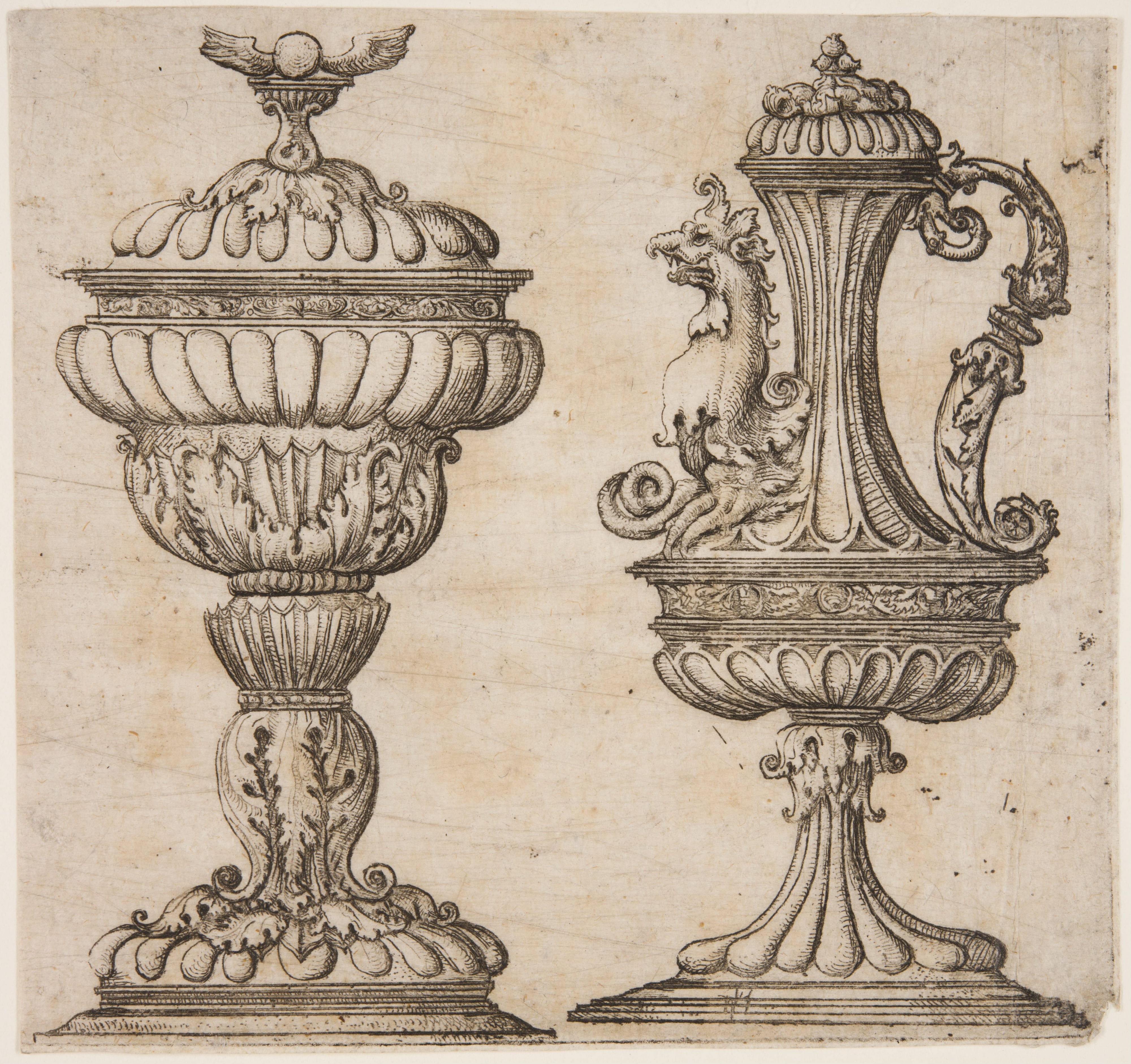 Ten Goblets (fragment)