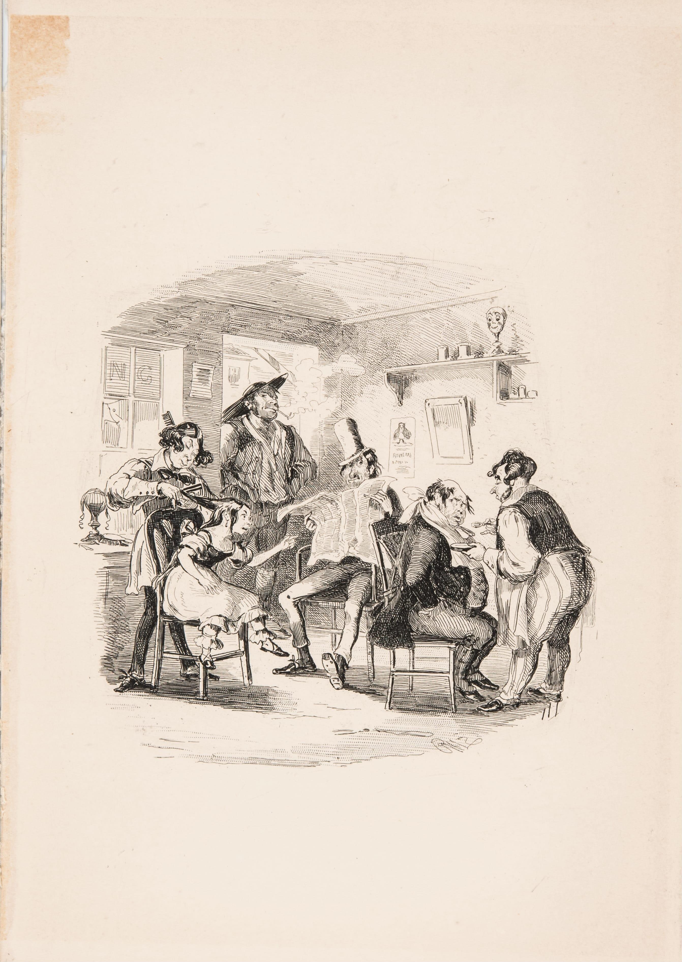 Untitled (Barber Shop Scene)