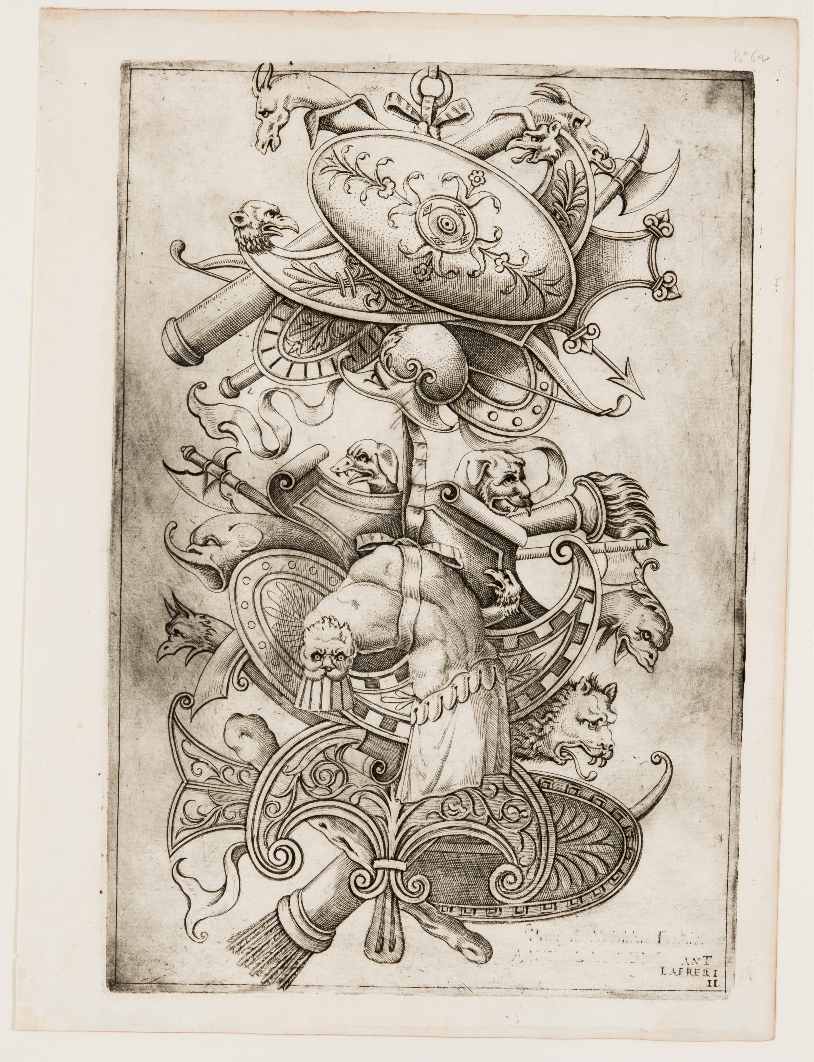Trophy with a Cuirass Leaning towards the Left