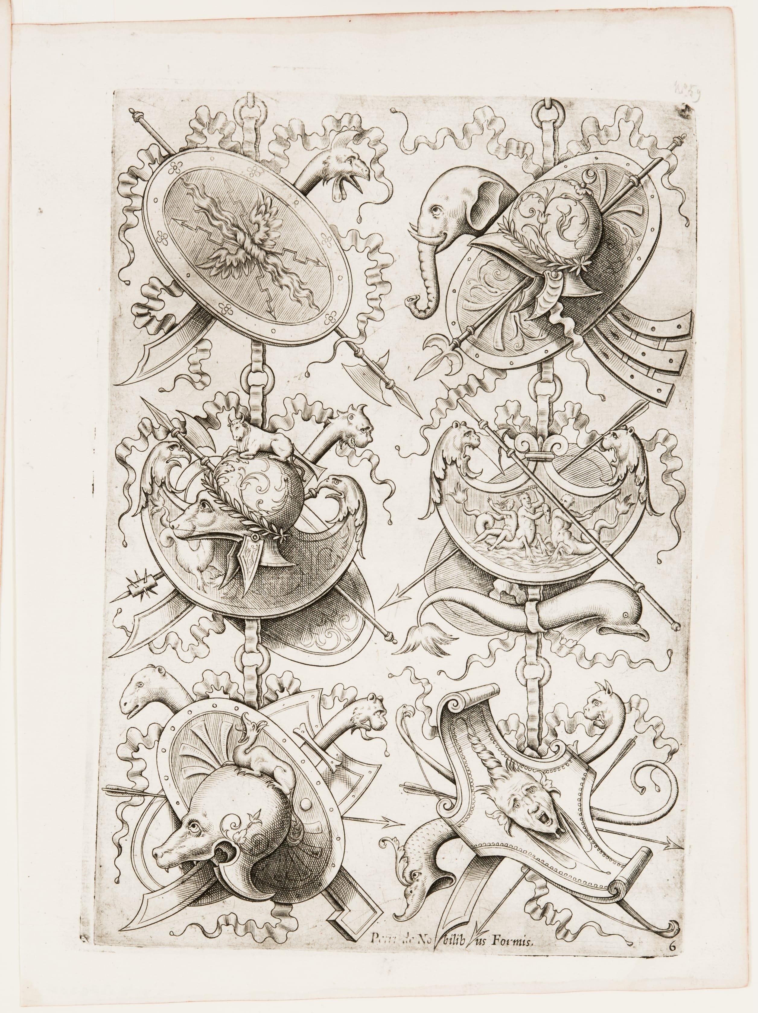 Six Shields, One with Elephant
