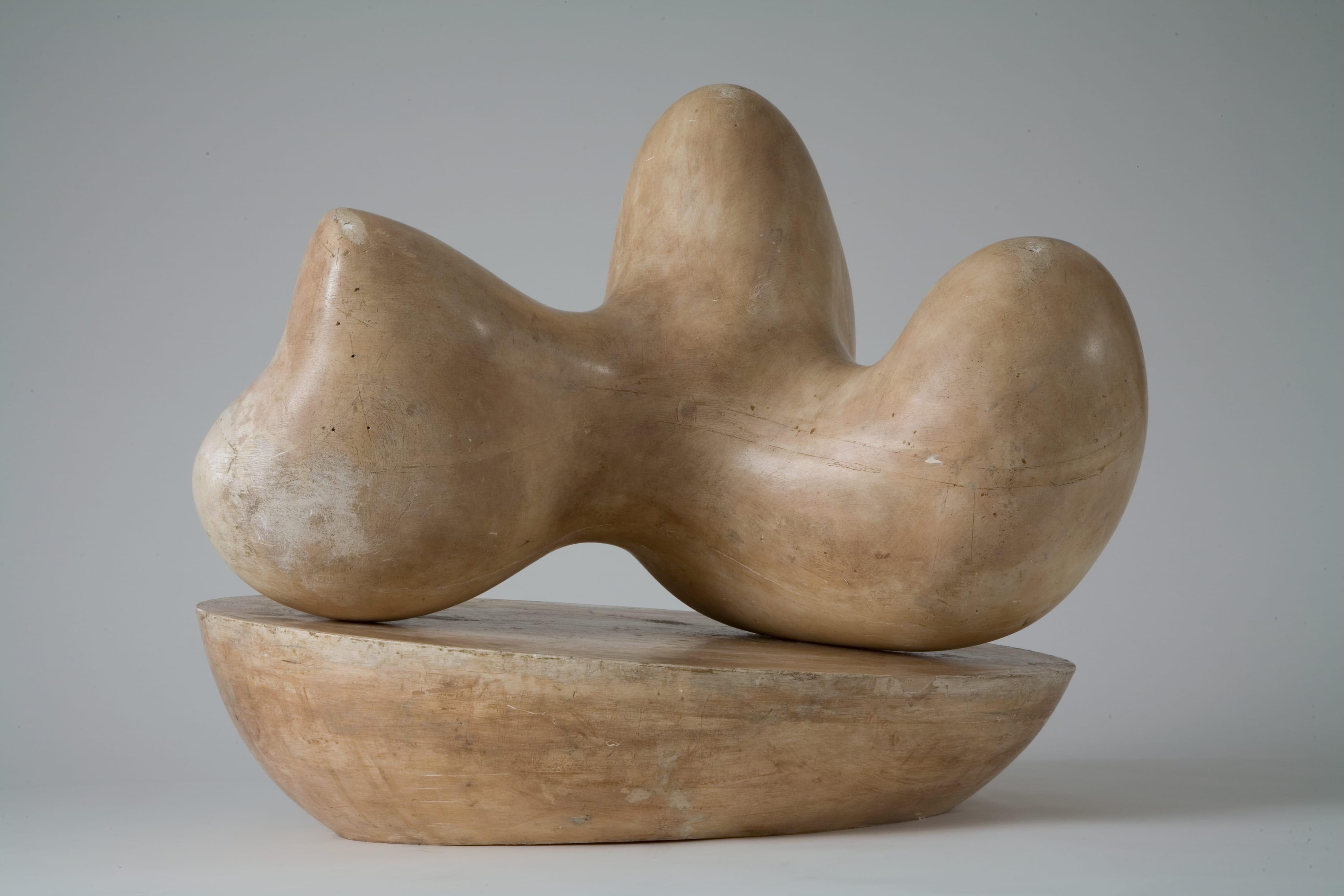 Concretion Humaine sur Coupe/Human Concretion on Oval Bowl