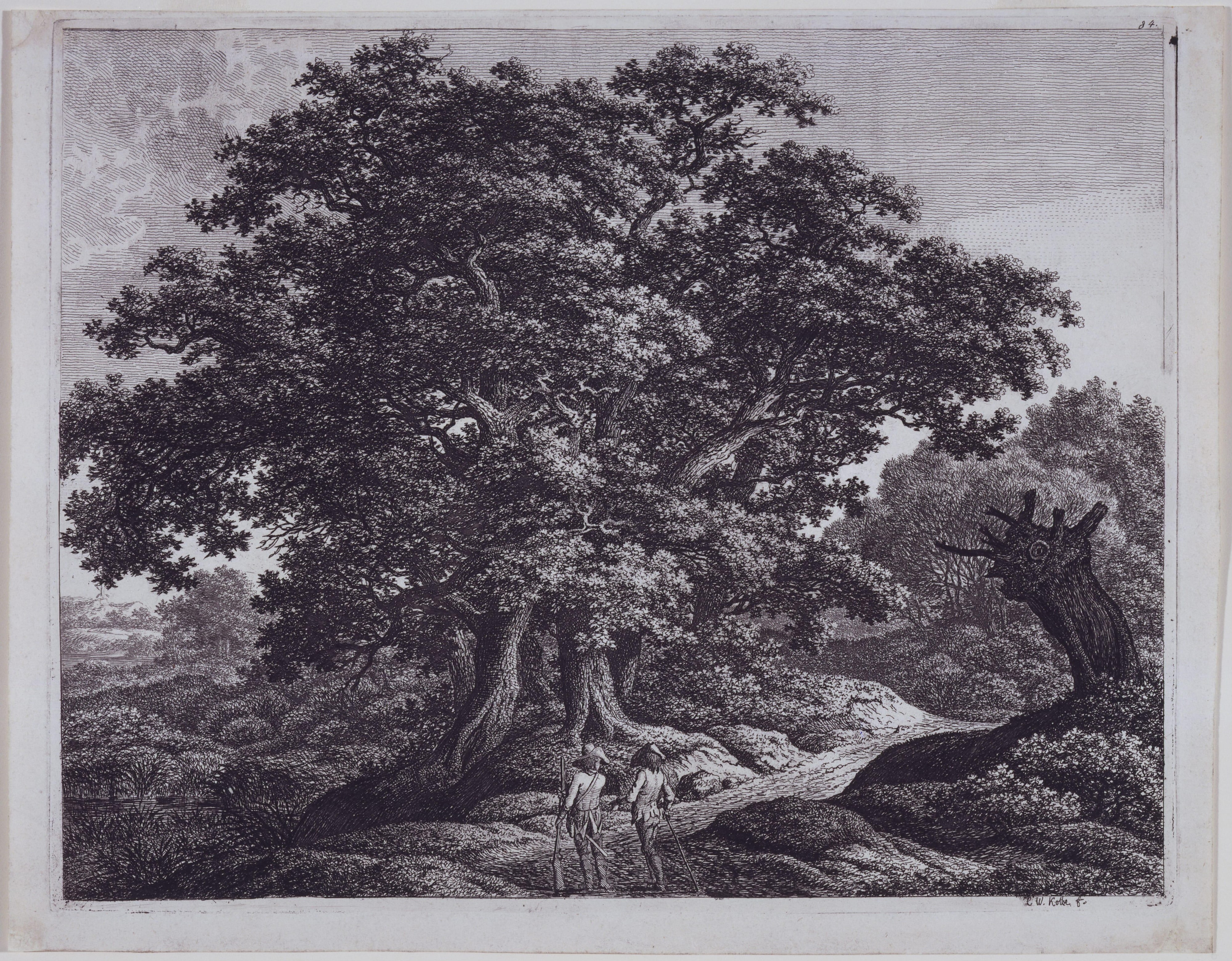 Landscape with Two Huntsmen
