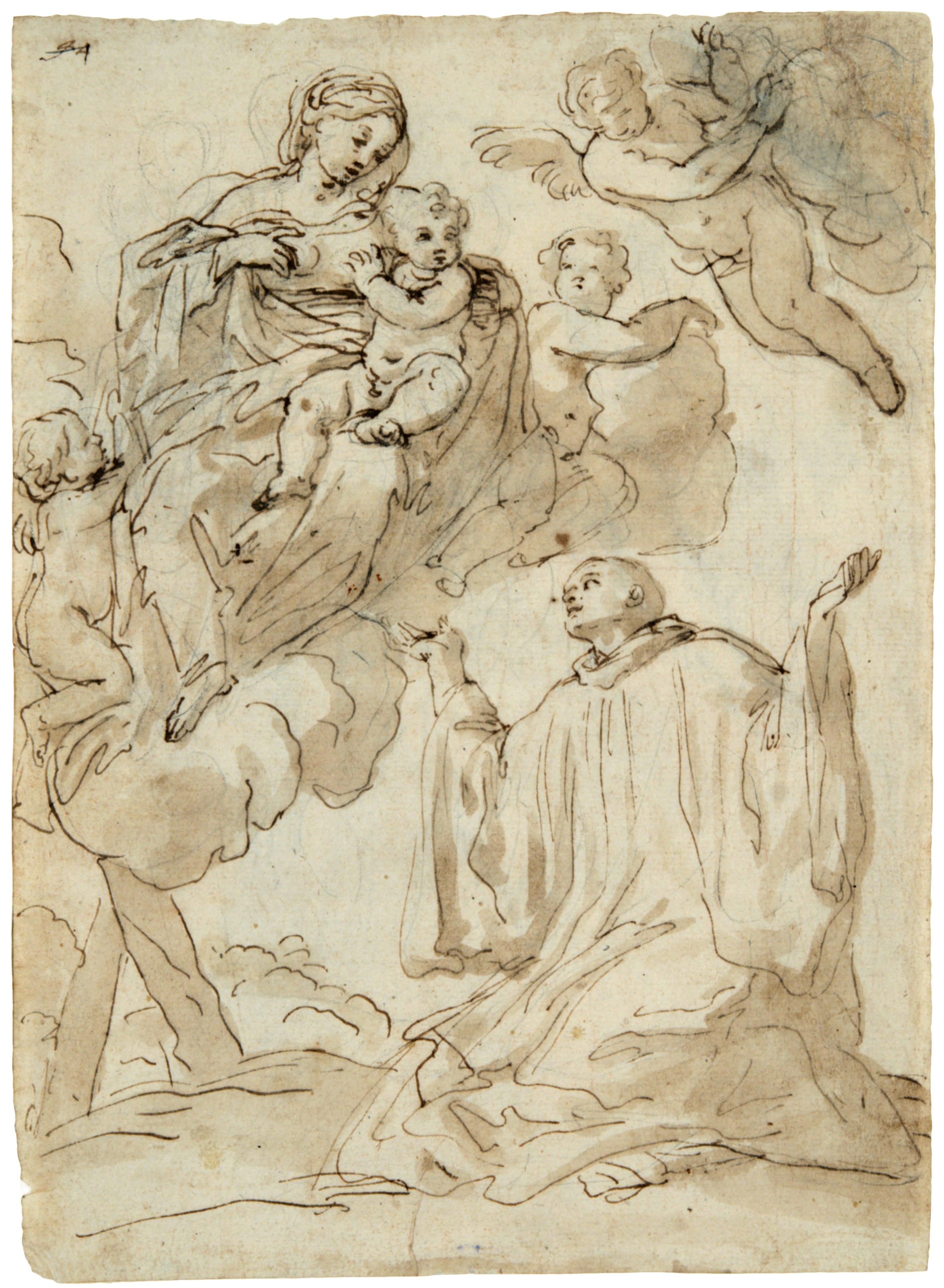 St. Bernard of Clairveaux's Vision of the Madonna and Child (The Miracle of the Lactation)