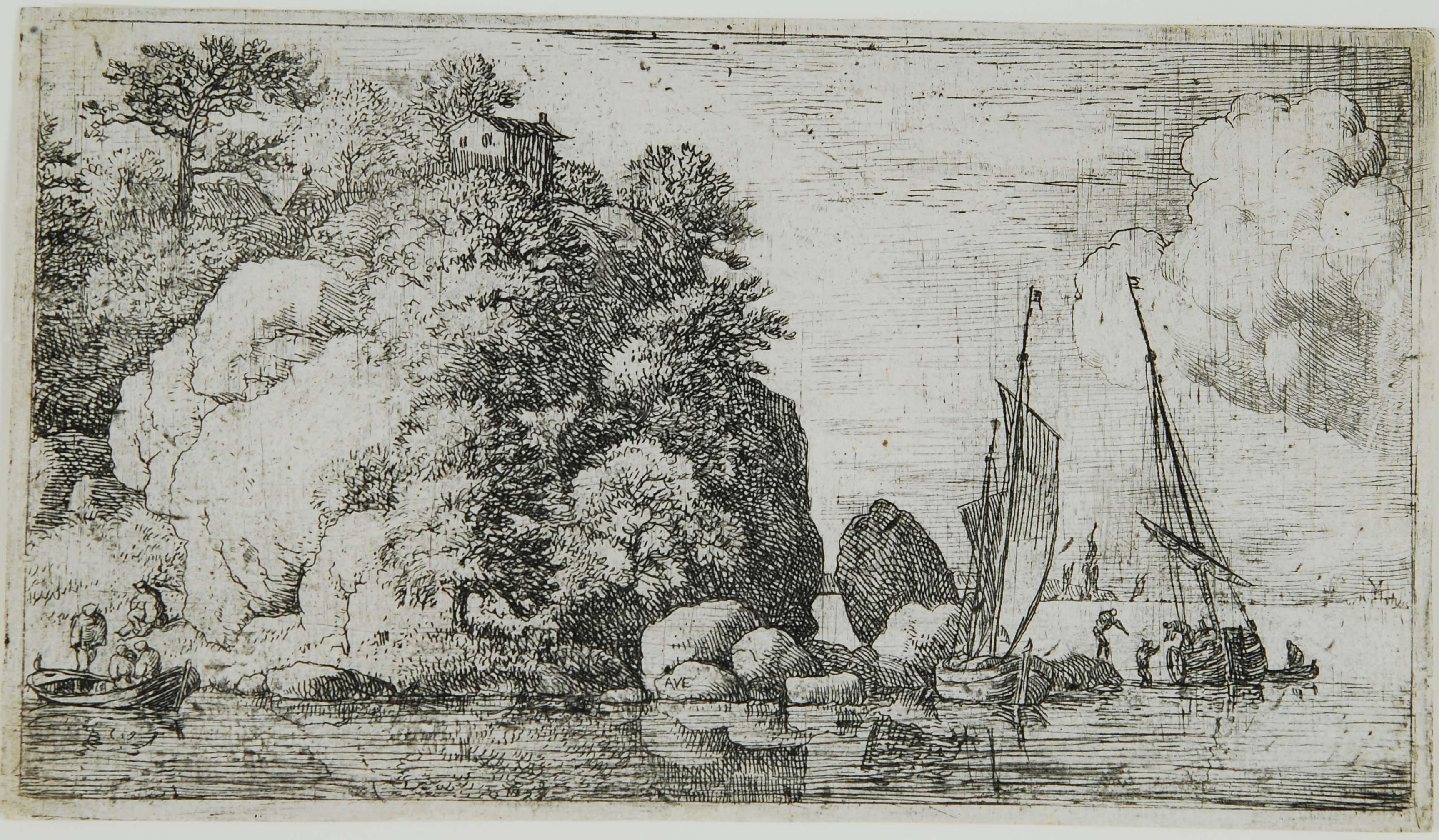The Two Boats on the River