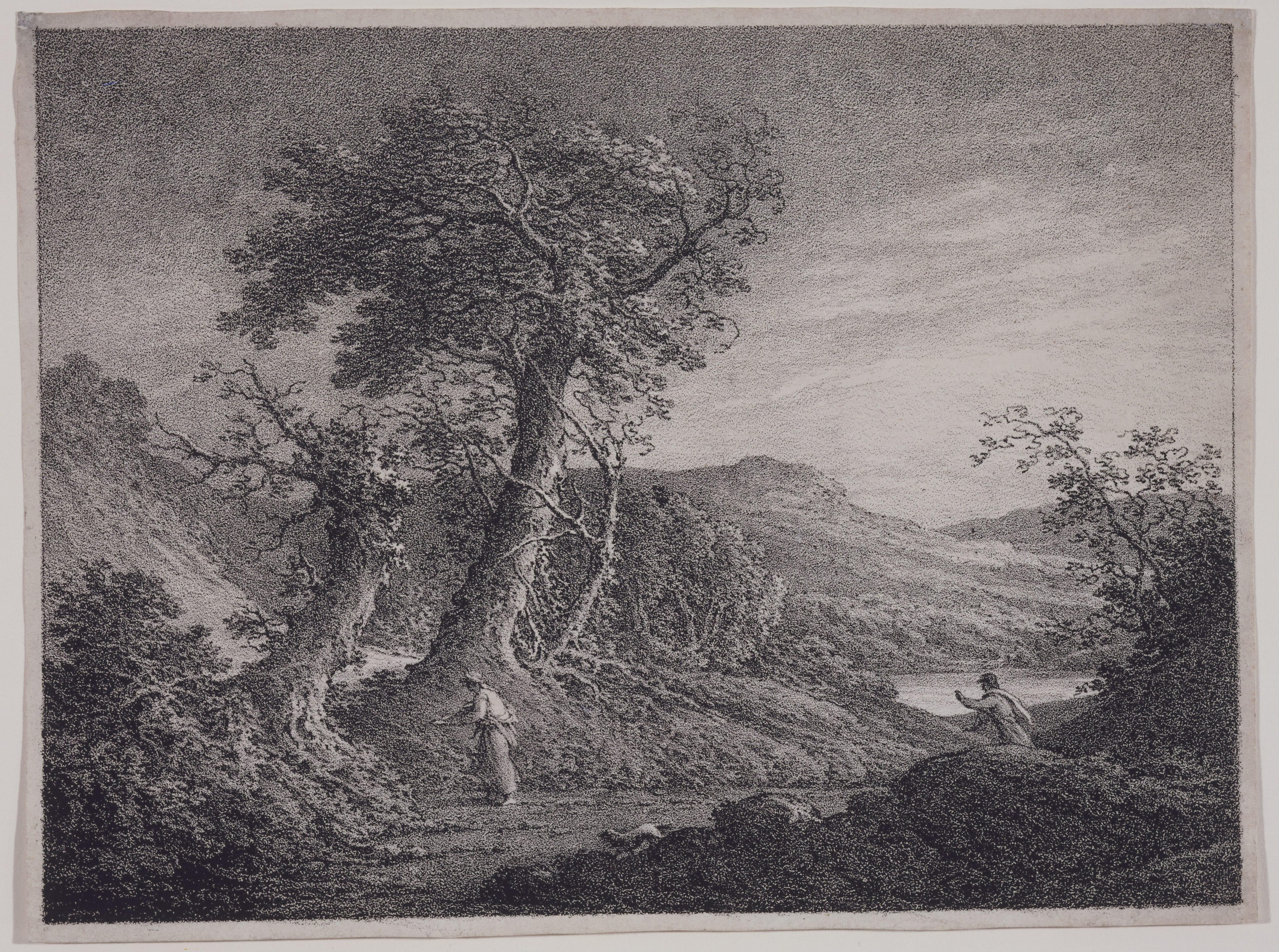 Landscape with an Oak Tree