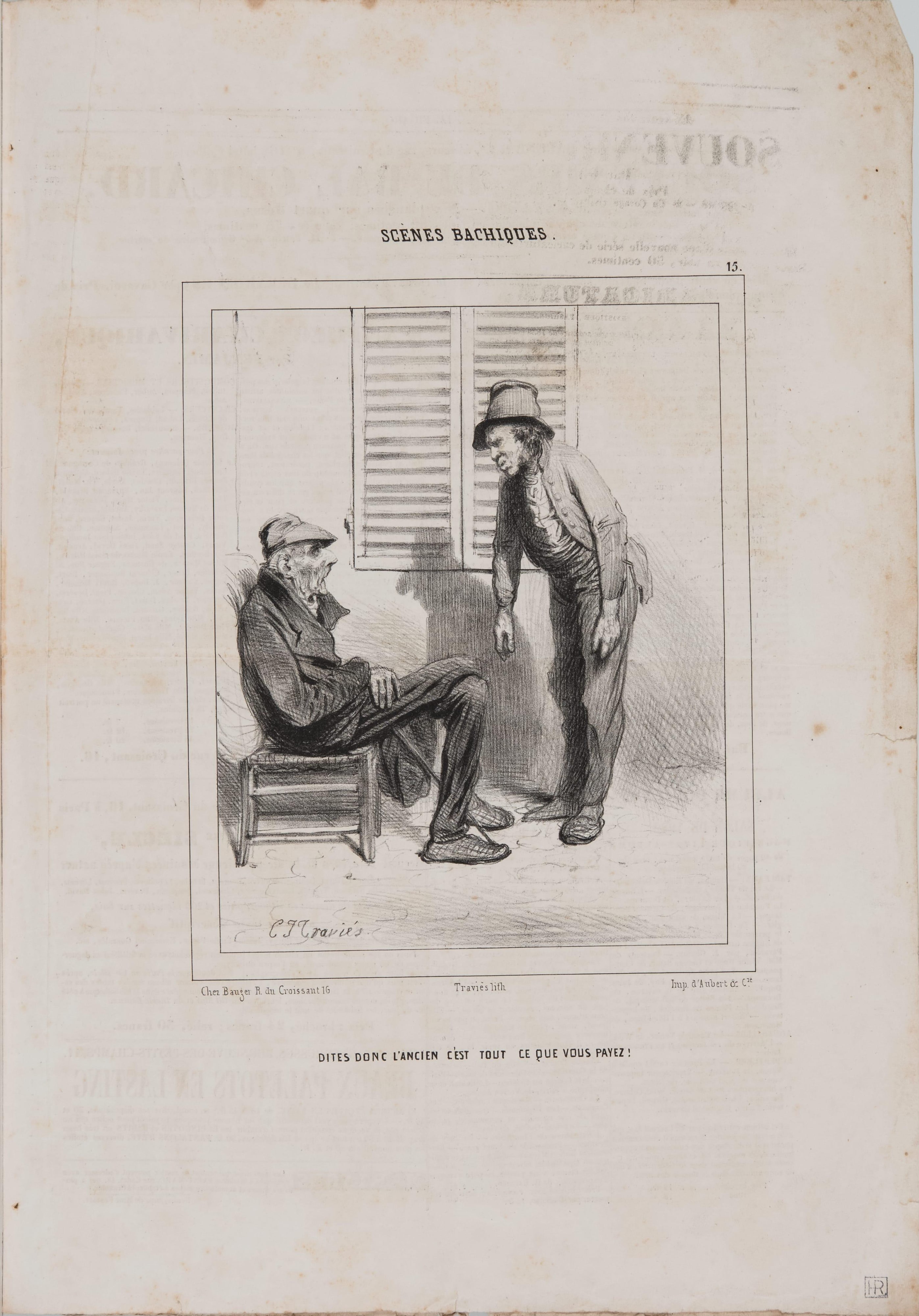 Dites donc l'ancien c'est tout ce que vous payez!, number 15