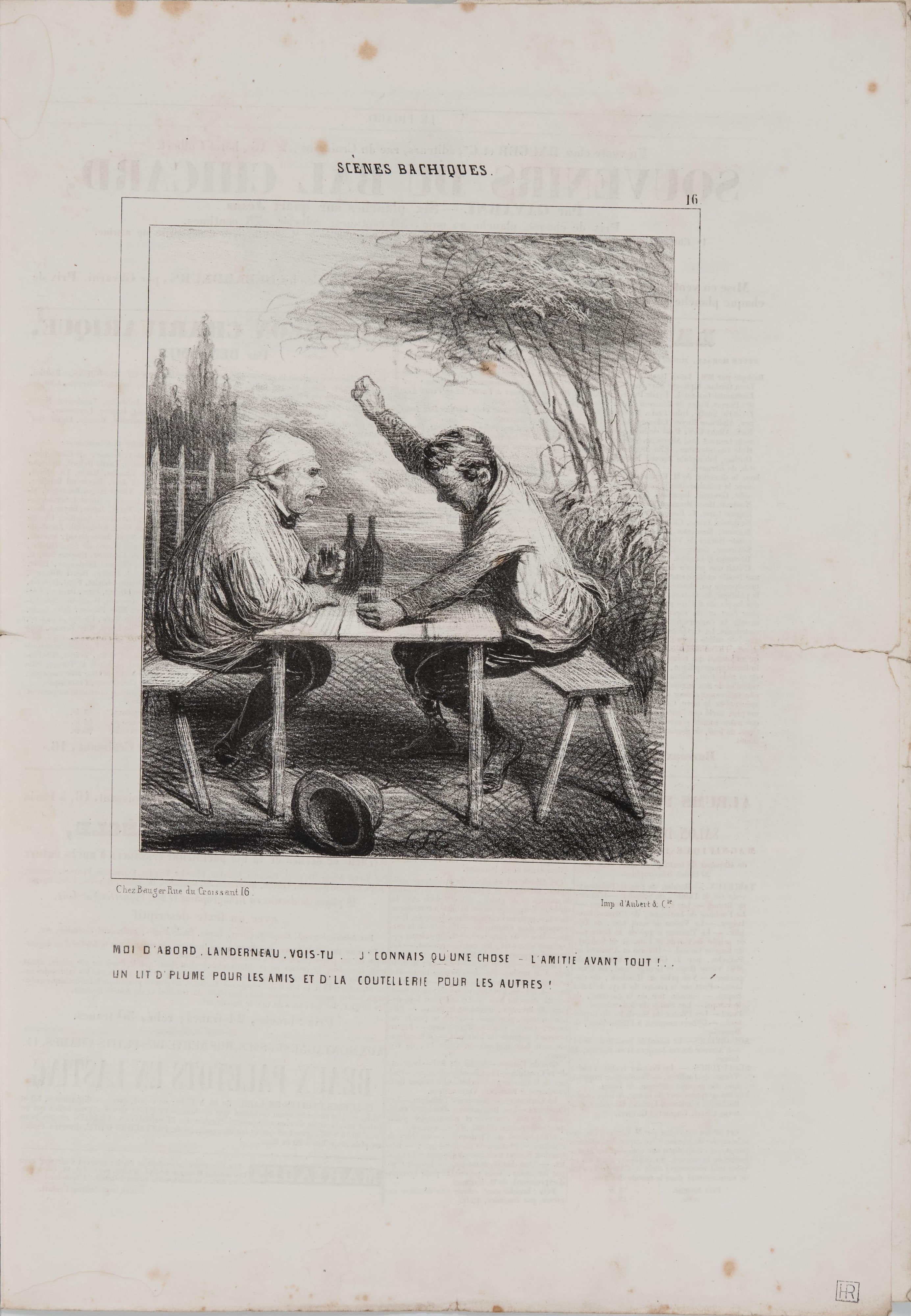 Moi d'abord. landerneau. vois-tu.. j'connais qu'une chose- l'amitie avant tout!..., number 16