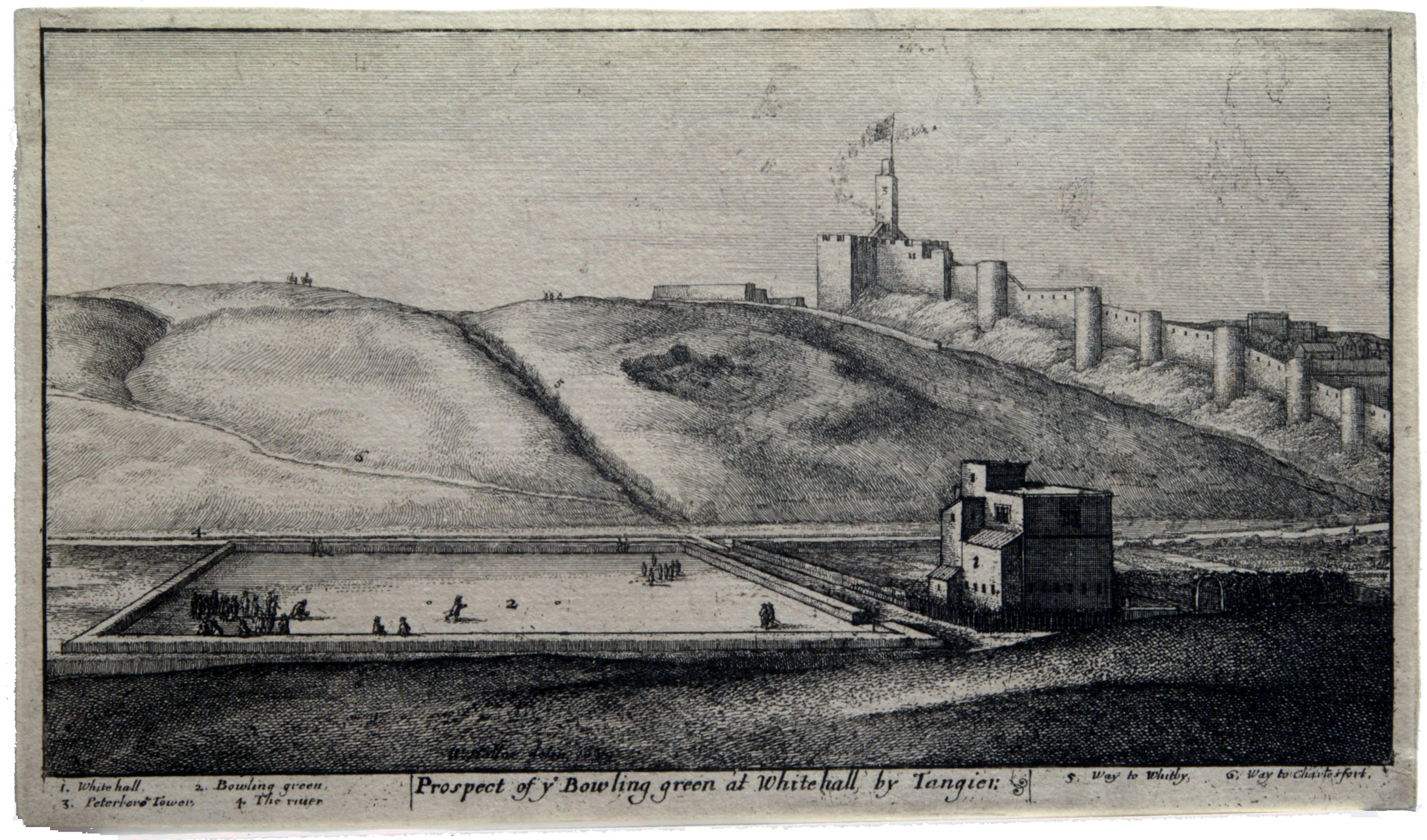 Prospect of the Bowling Green at Whitehall Tangier