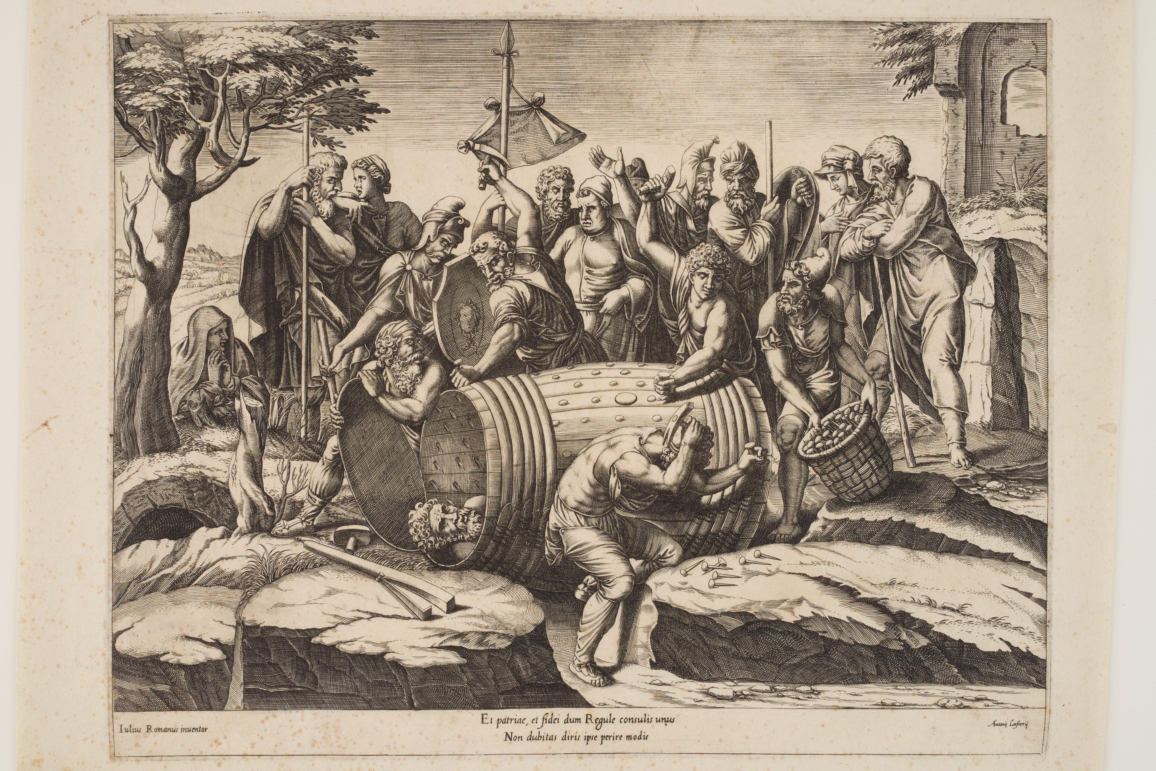 Attilius Regulus in a Barrel