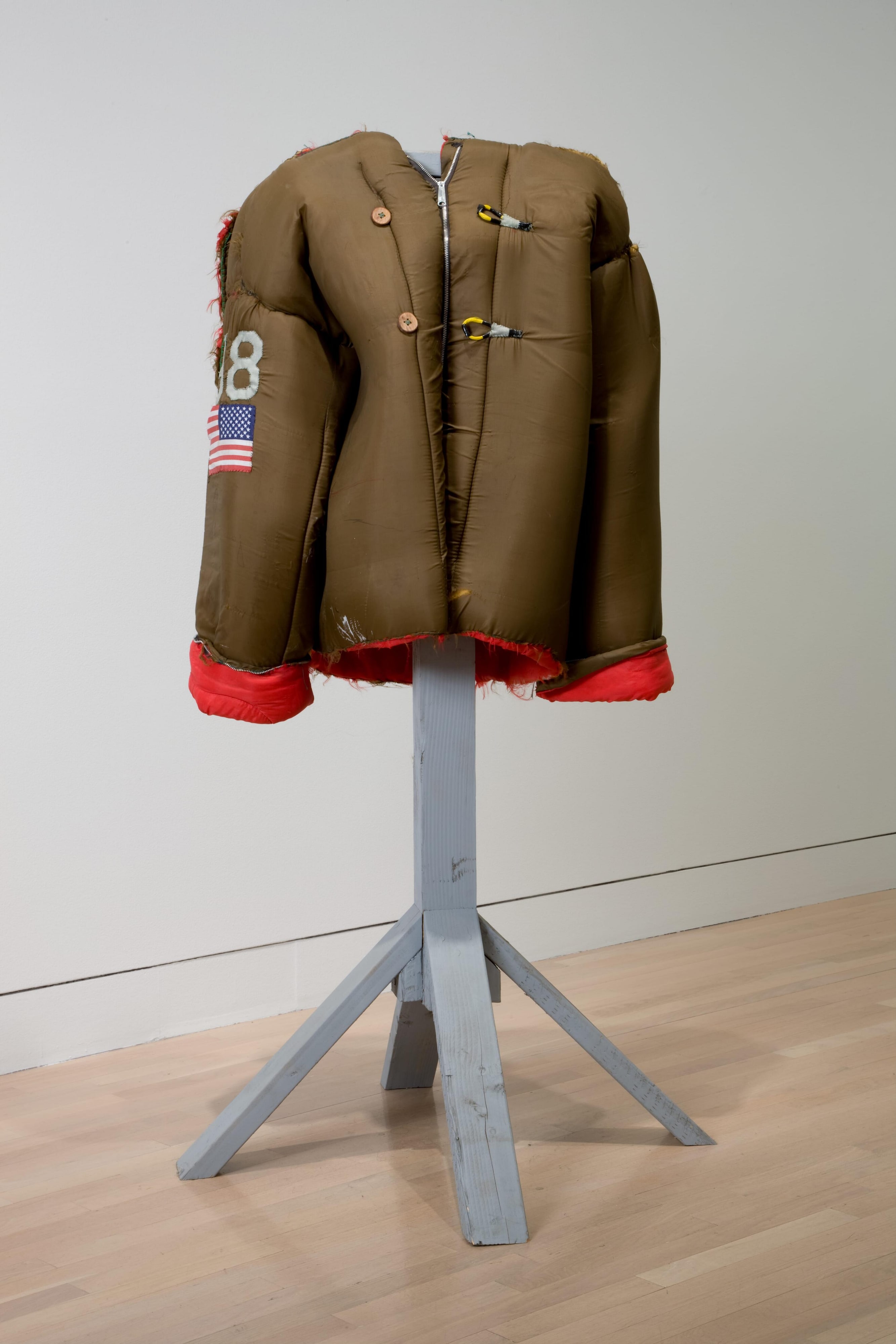 Parka with Posable Stand