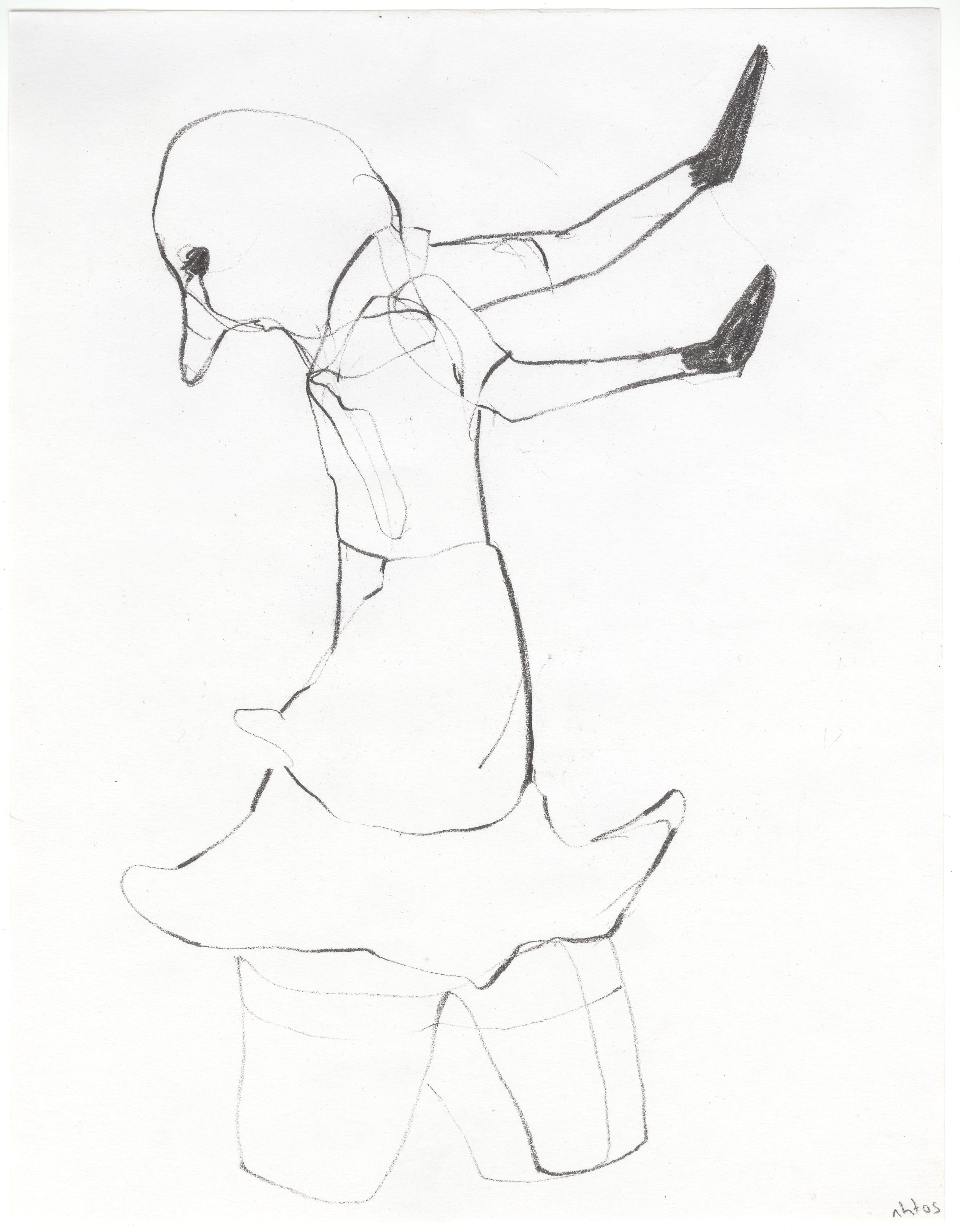 Untitled (sketch book page) #20