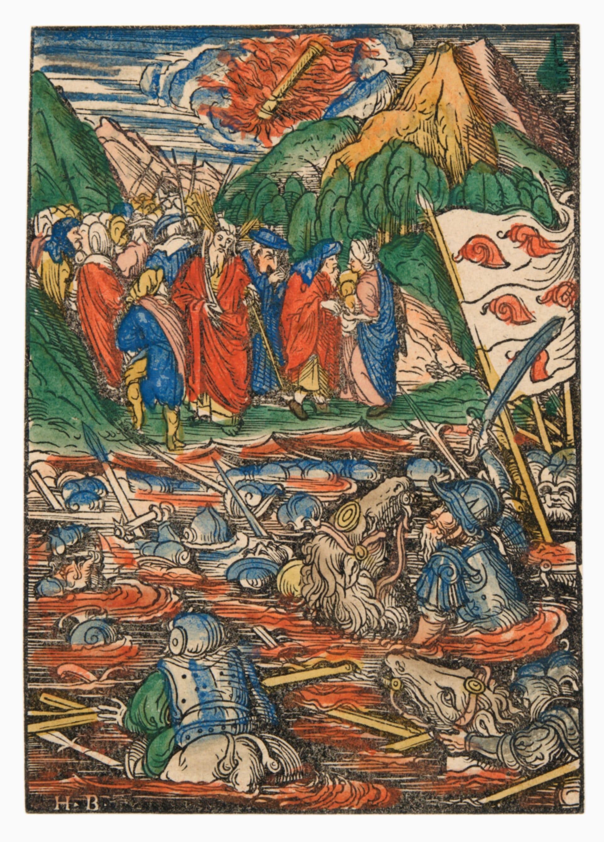 The Destruction of Pharao in the Red Sea