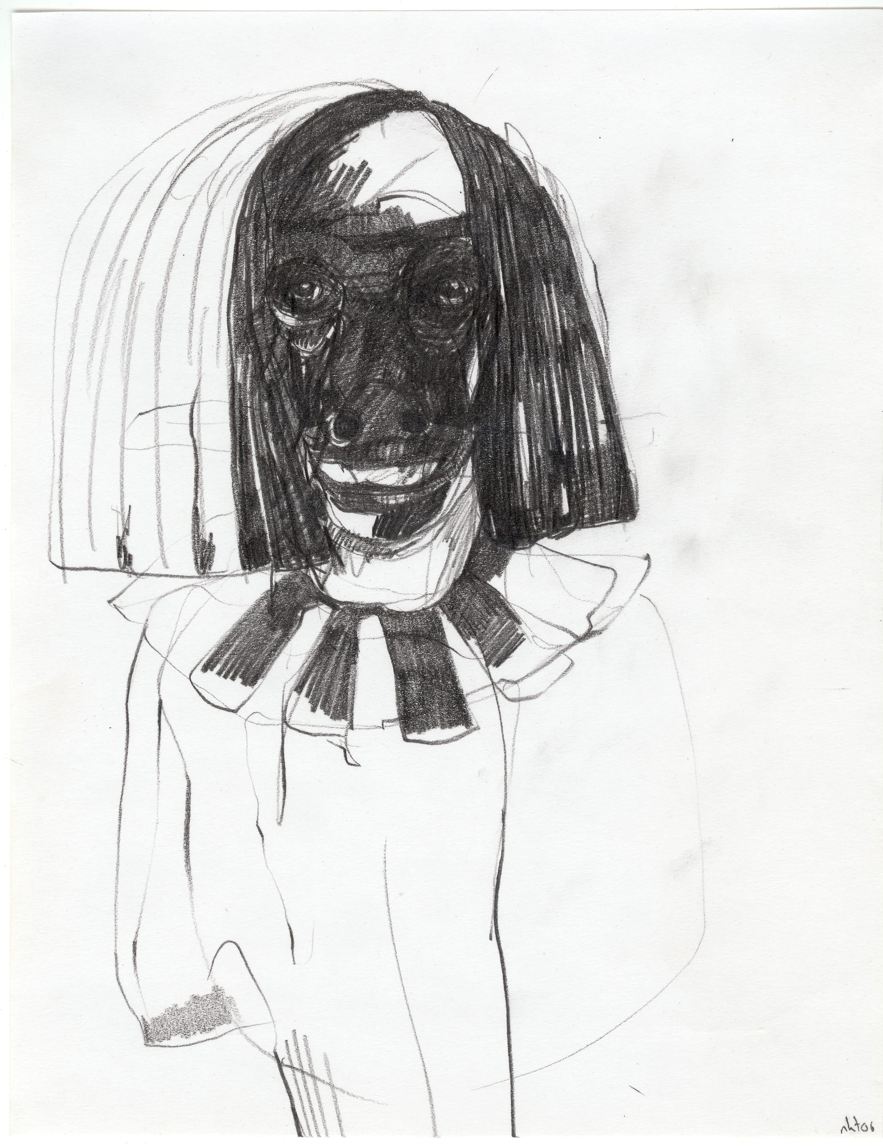 Untitled (sketch book page) #21