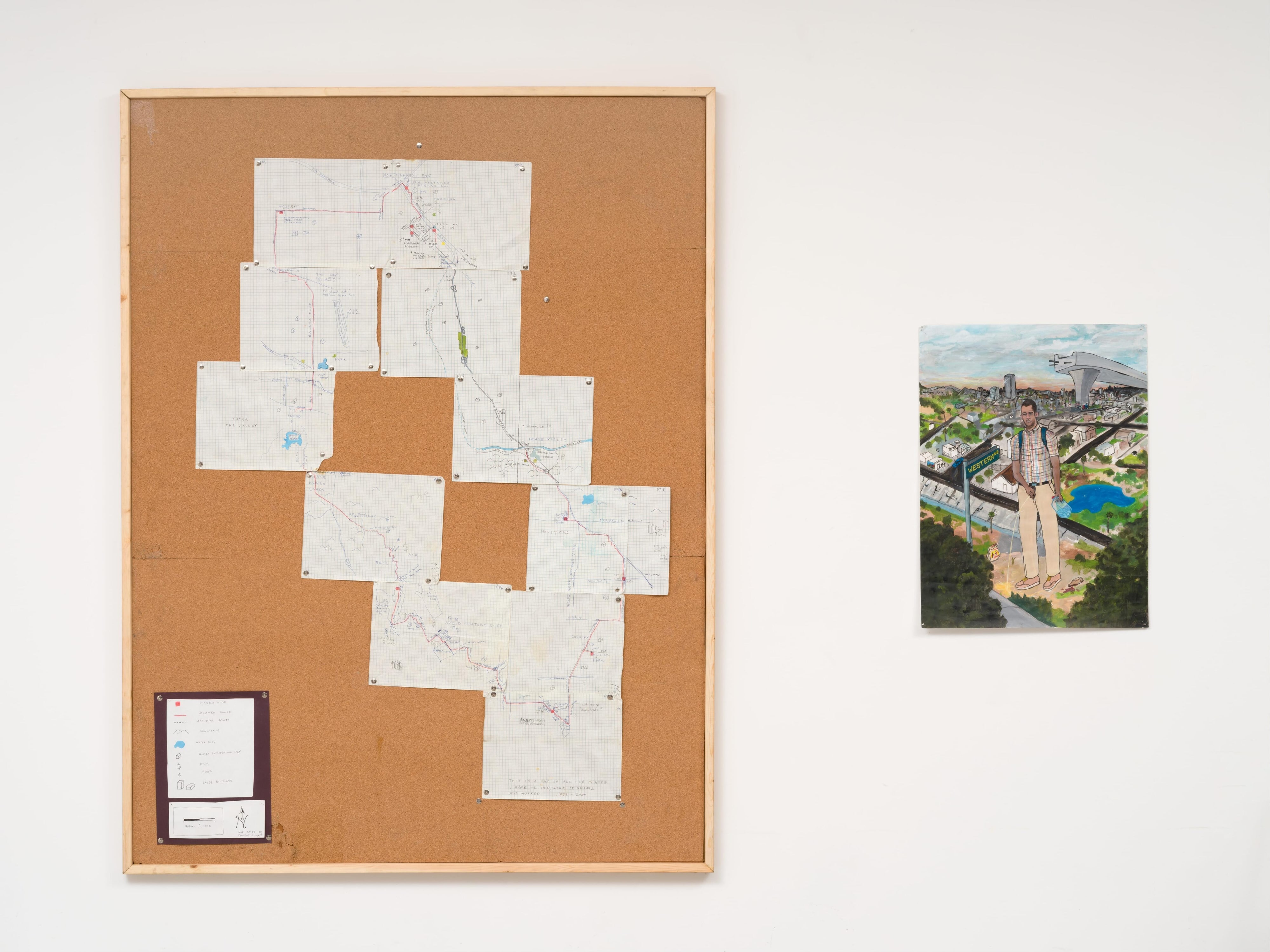 Untitled (Everywhere I Have Worked, Lived and Gone to School 1974-2000)