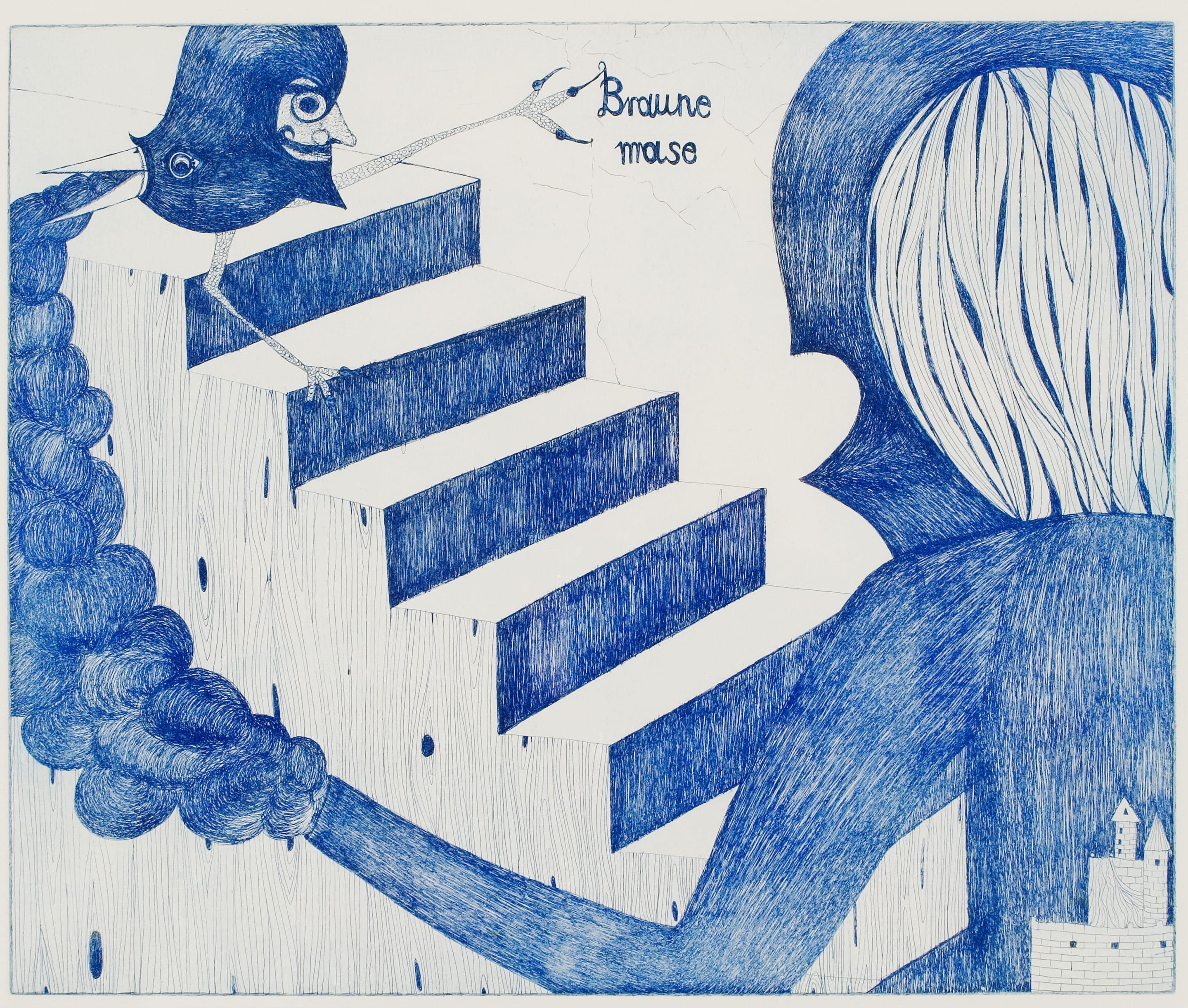 Braune Masse