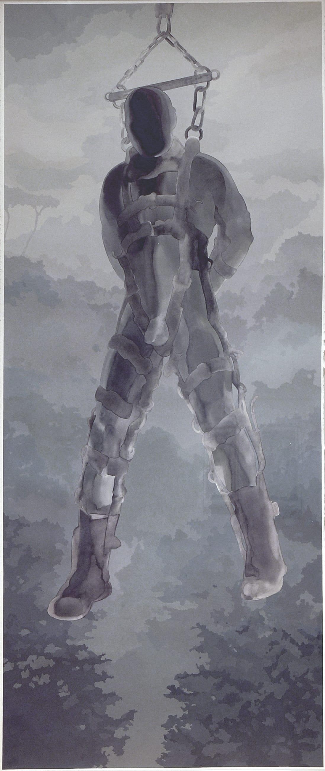 Hanging Rubberman #1