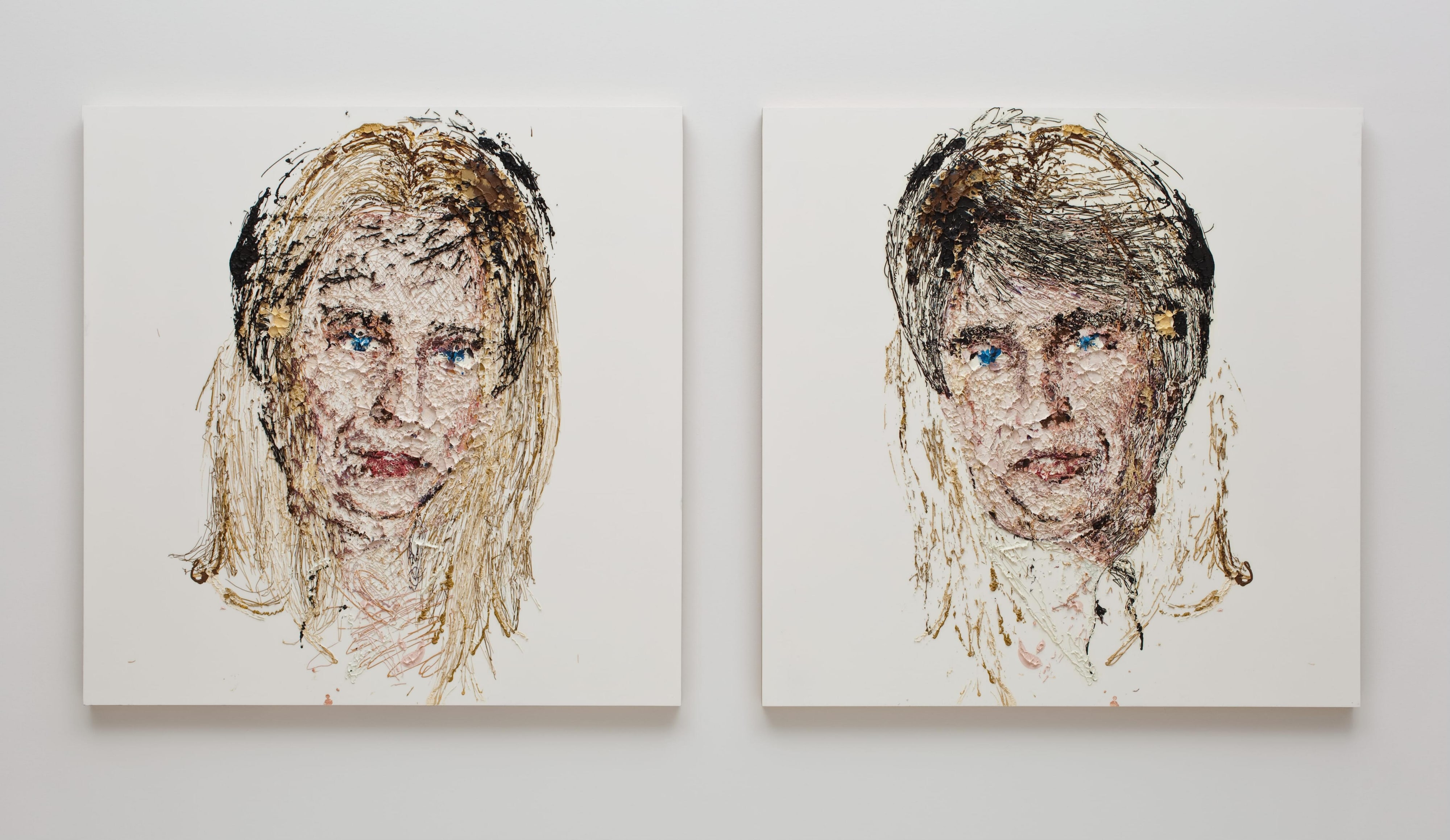 Untitled (kiss painting 11)