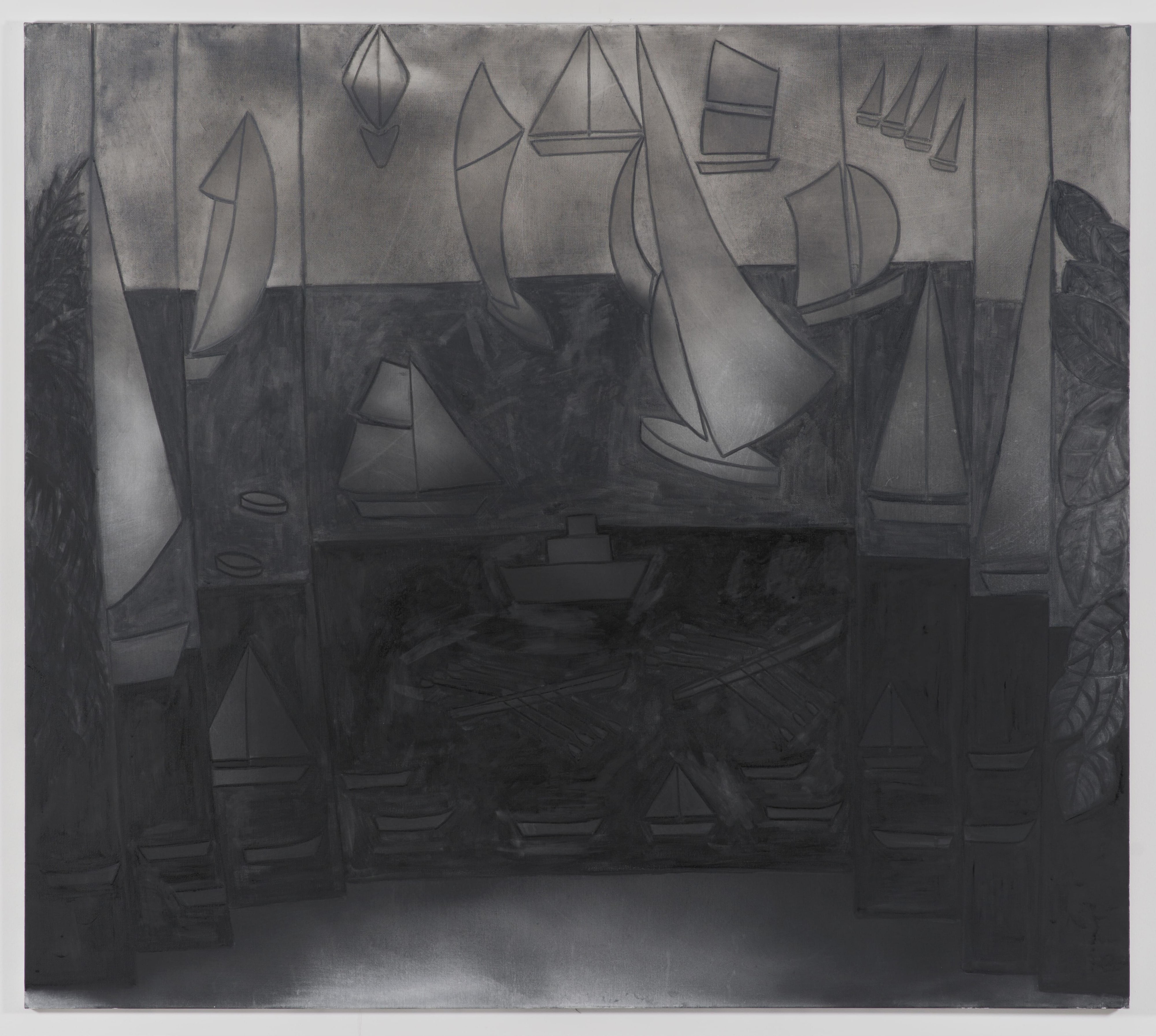 Stage with boats