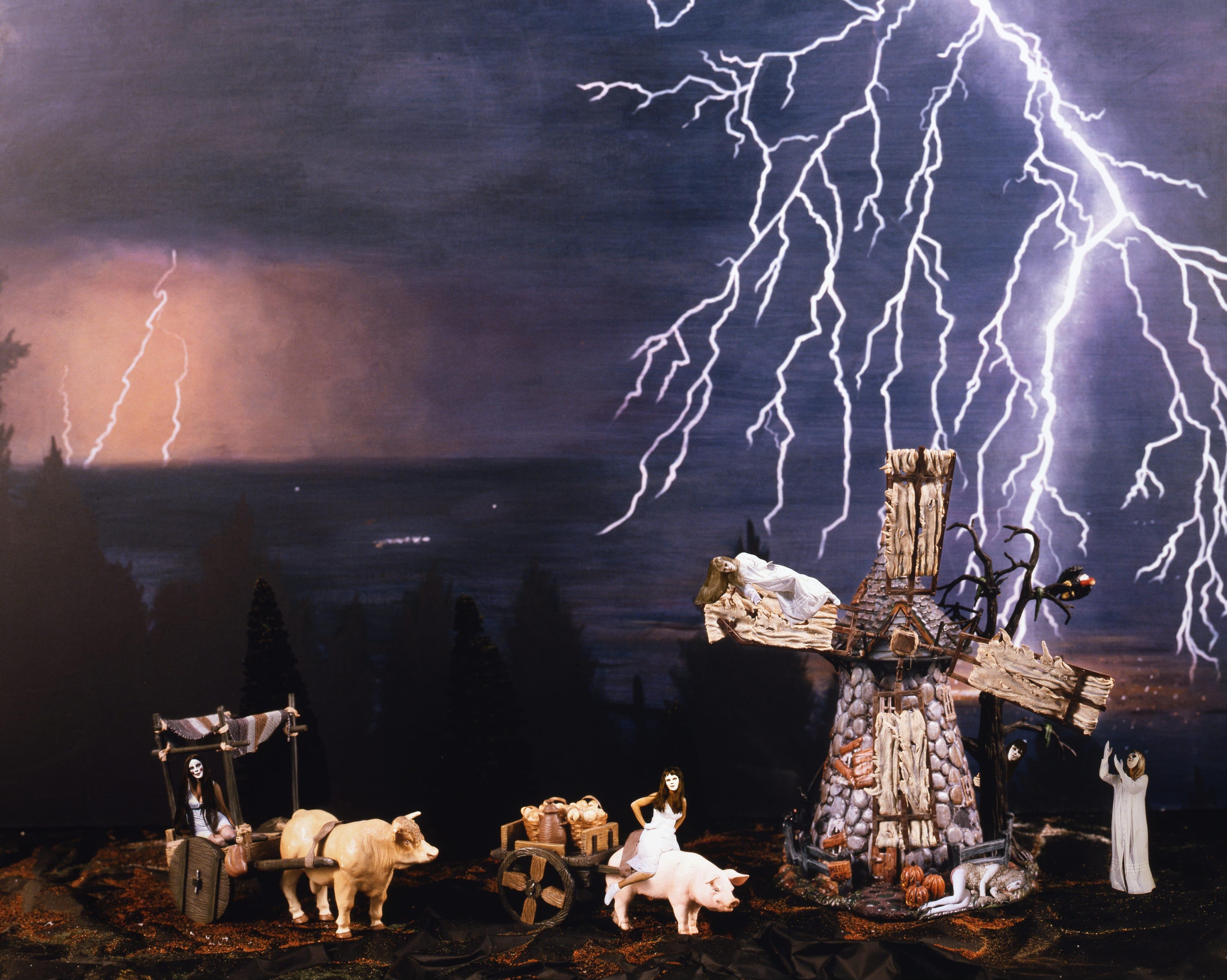 Stormy Night at the Windmill