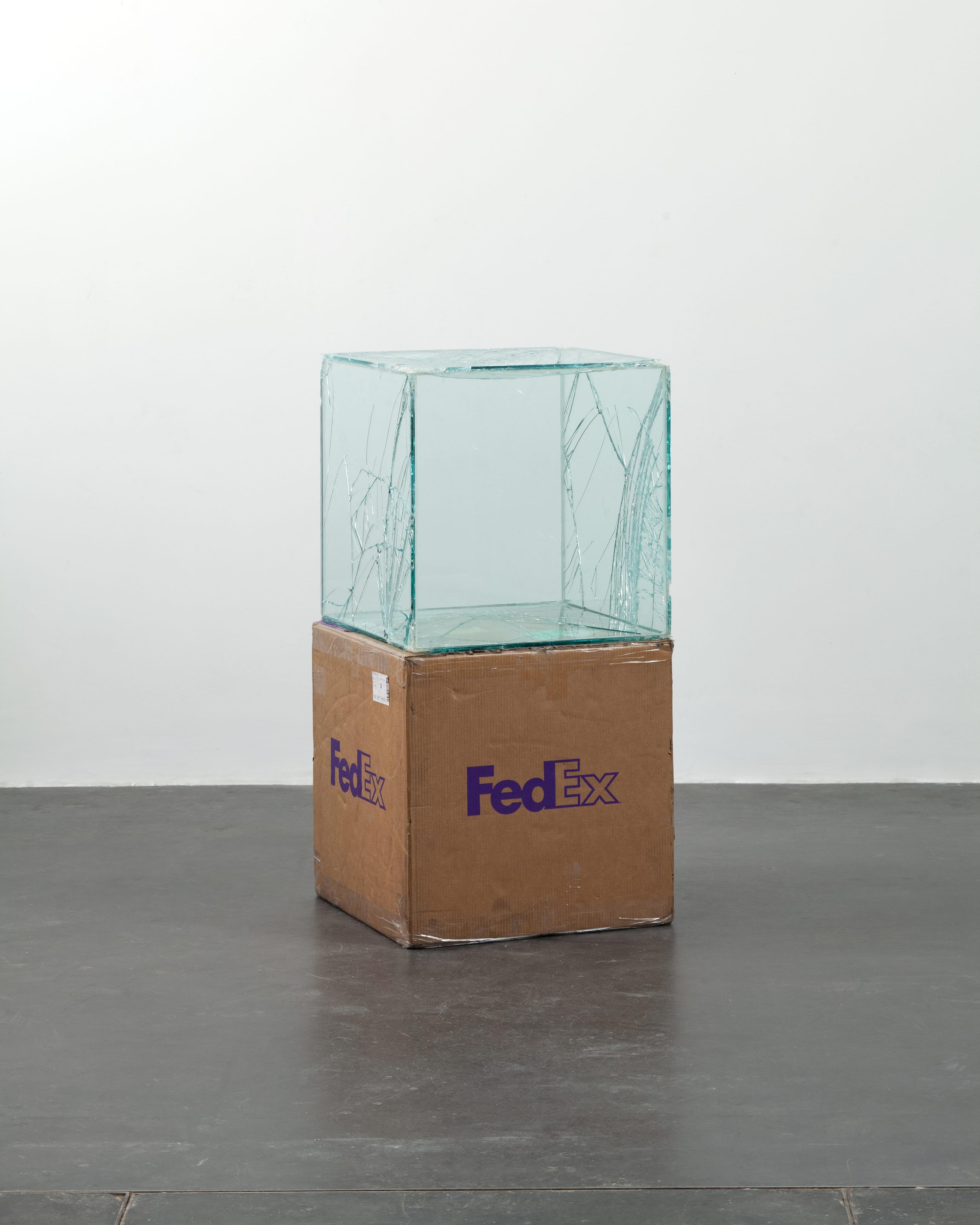 FedEx® Large Kraft Box© 2005 FEDEX 330508 REV 10/05 SSCC, International Priority, Los Angeles-Beijing trk#797472050176, September 9-15, 2011, International Priority, Beijing–Los Angeles trk#876619271889/8745944639890424, March 13–14, 2012