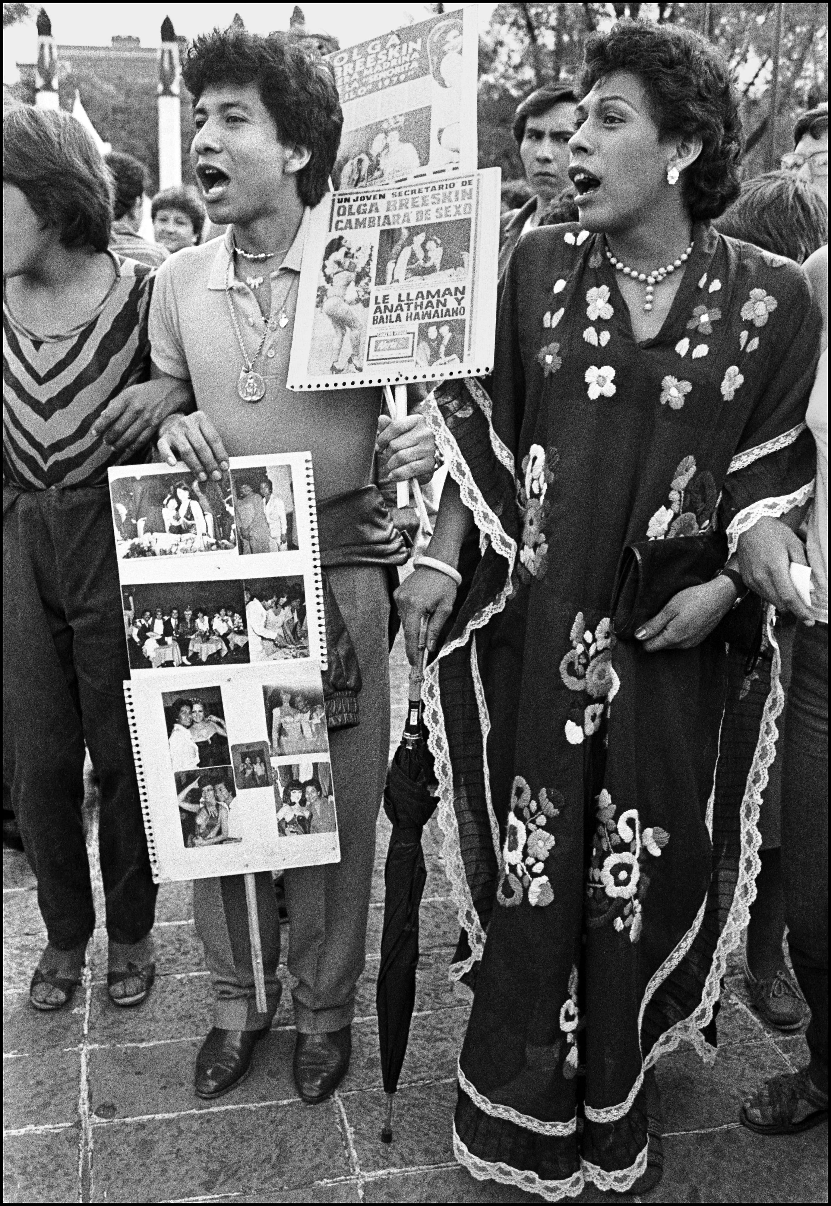 Las protestantes (The demonstrators)