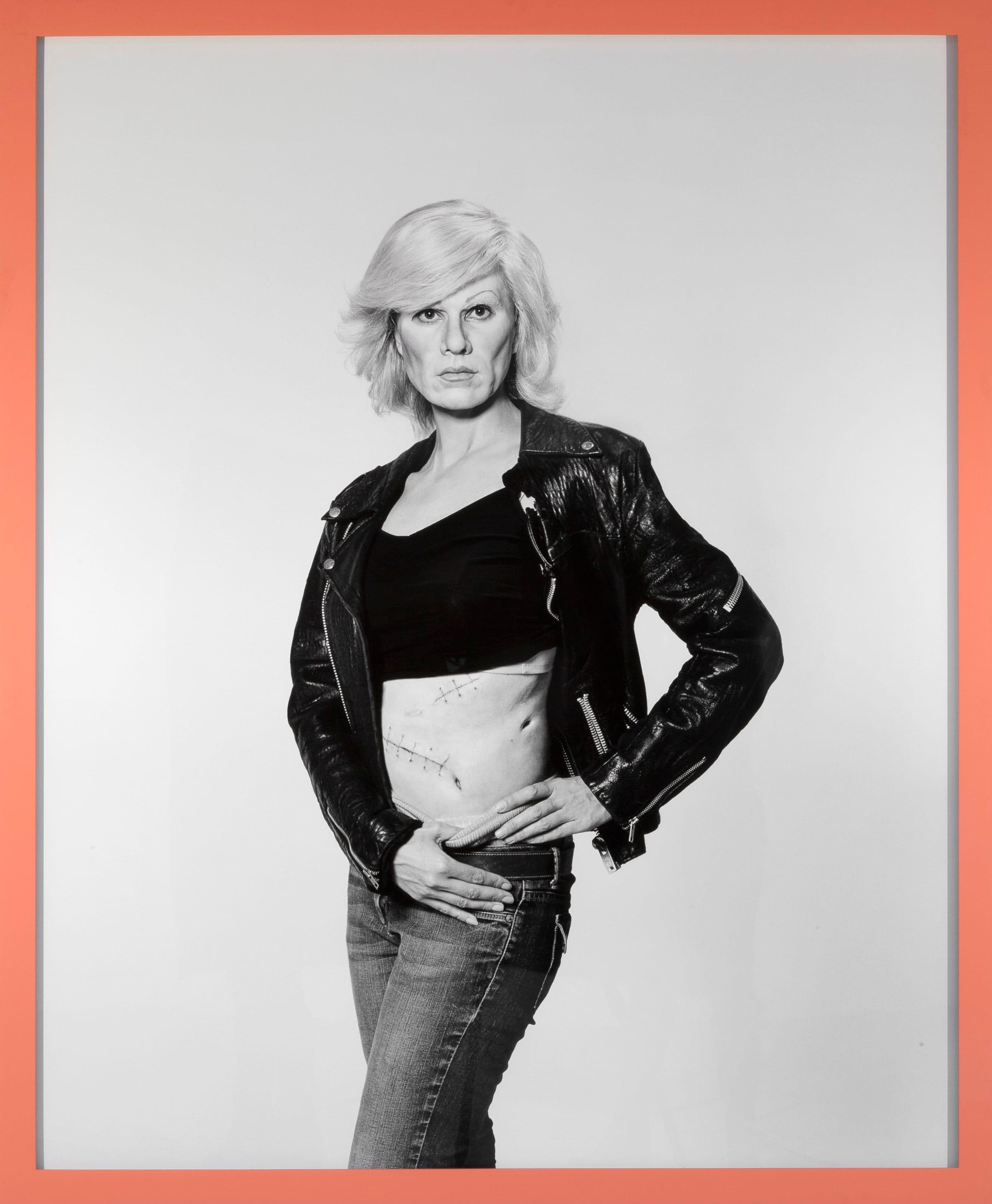 Me As Warhol in Drag with Scar