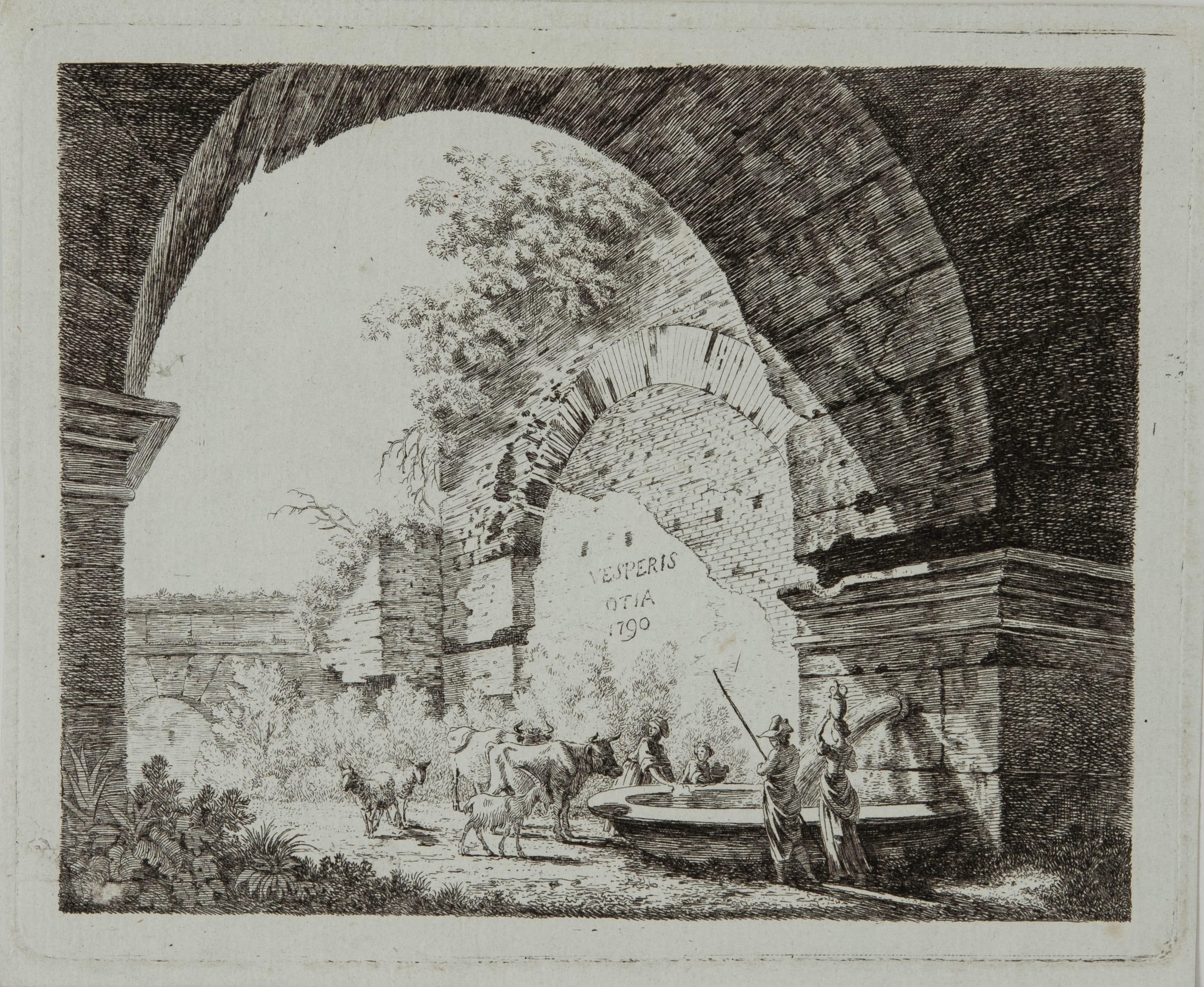 Untitled (Watering Cattle)