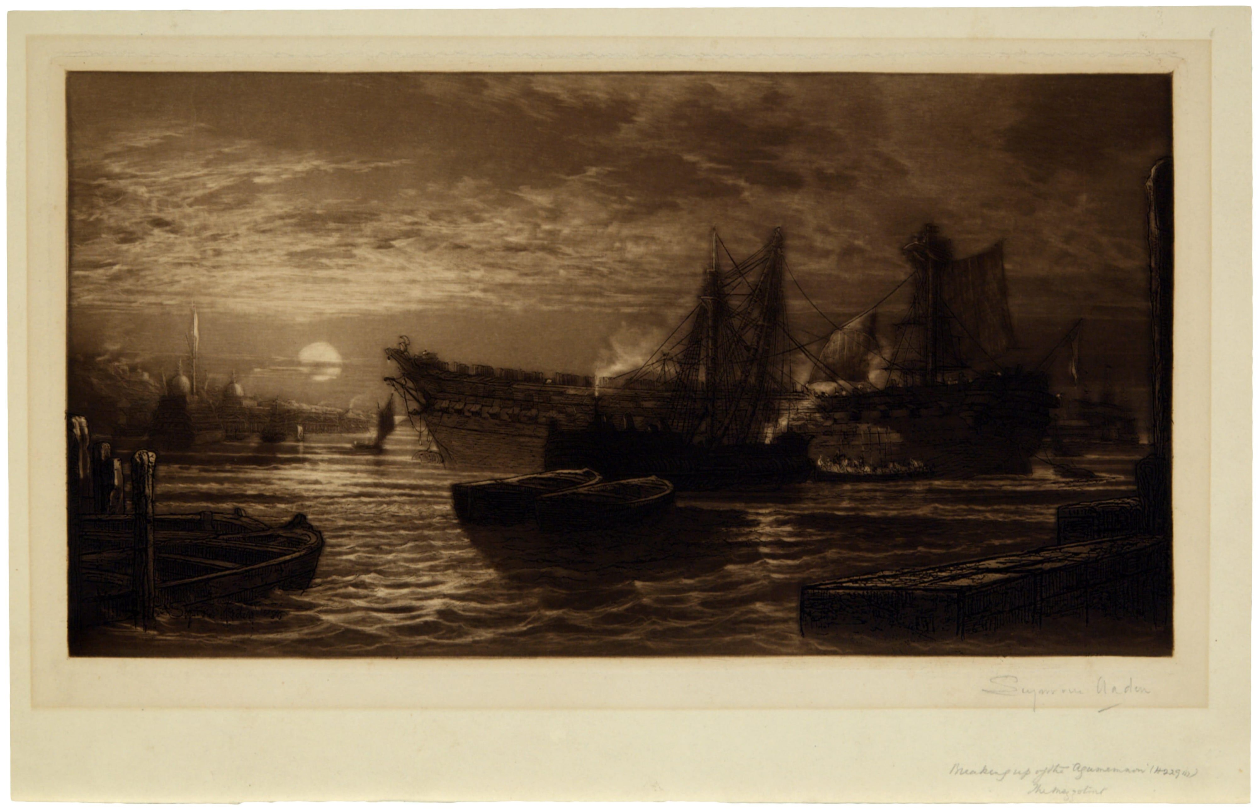 Breaking Up of the Agamemnon