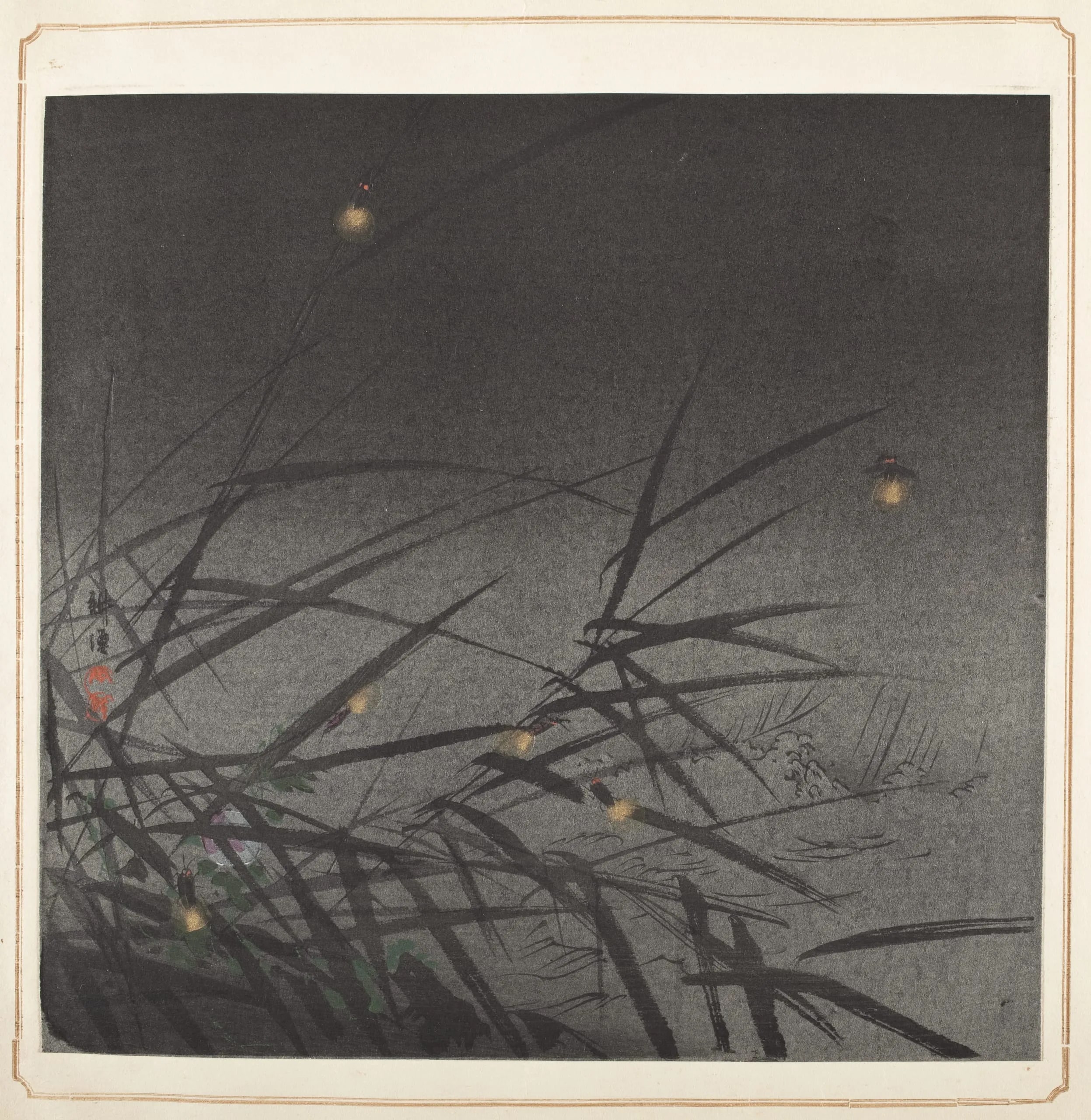 Fireflies at Night