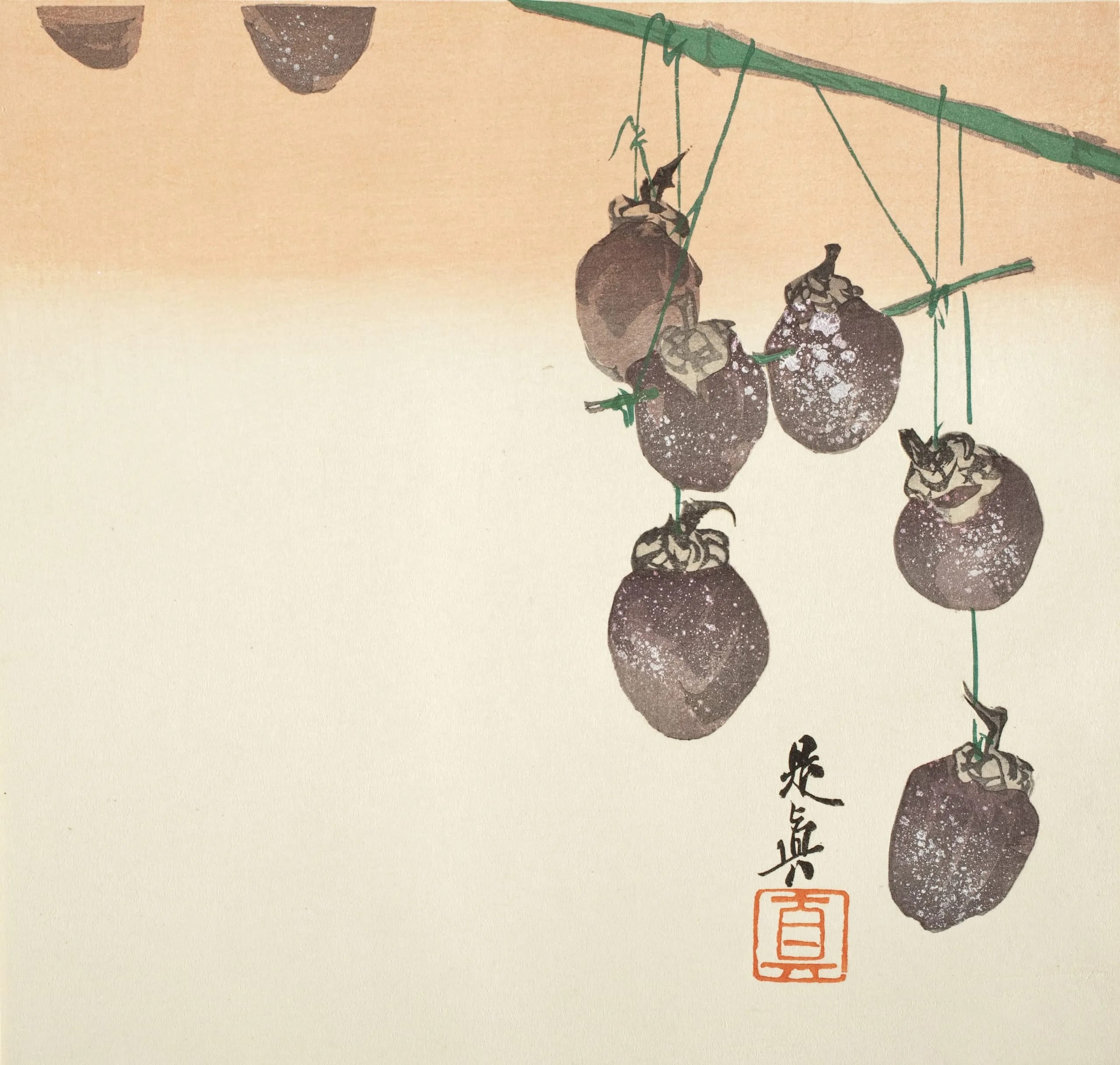 Drying Persimmons