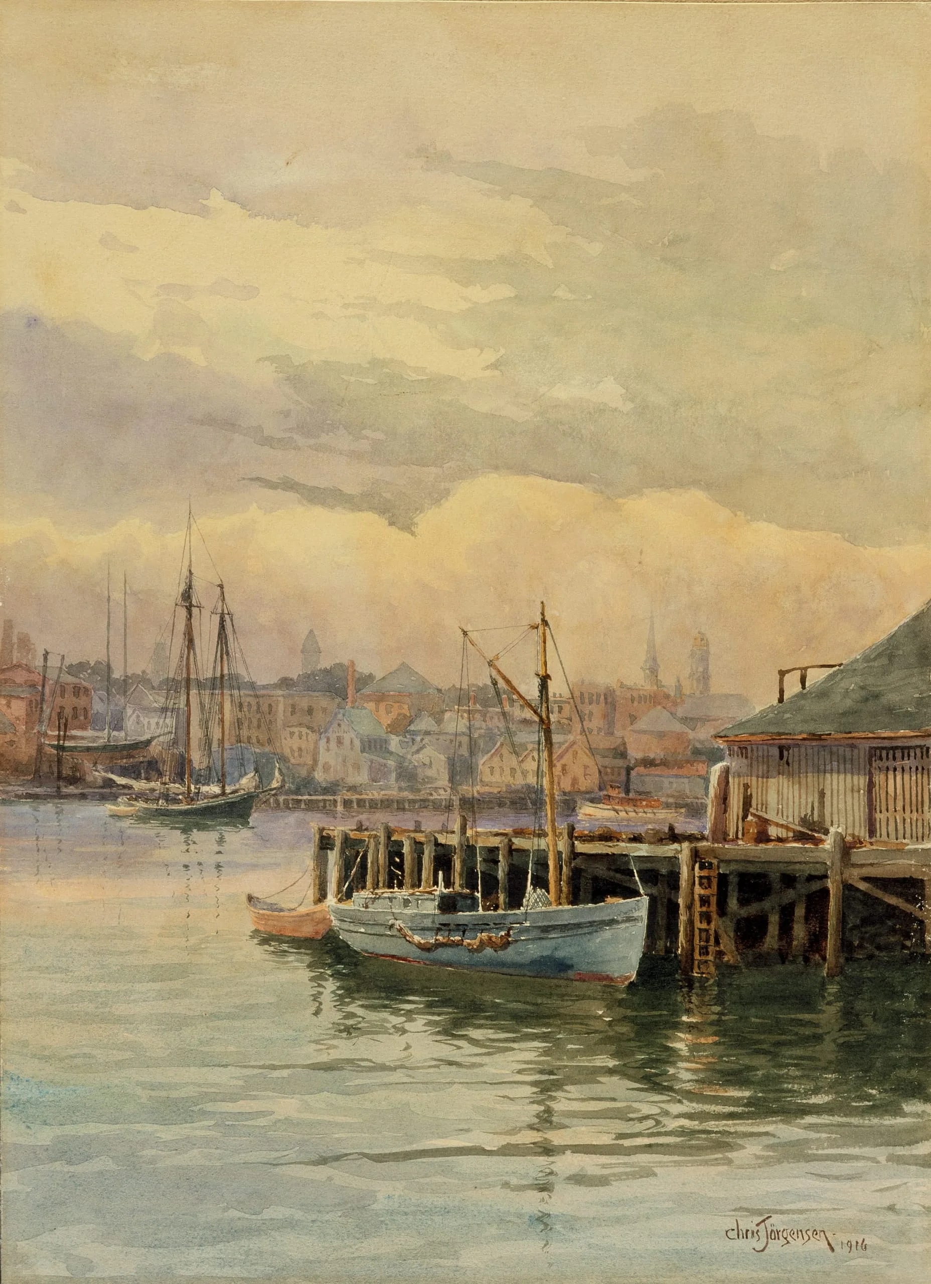 Harbor Scene