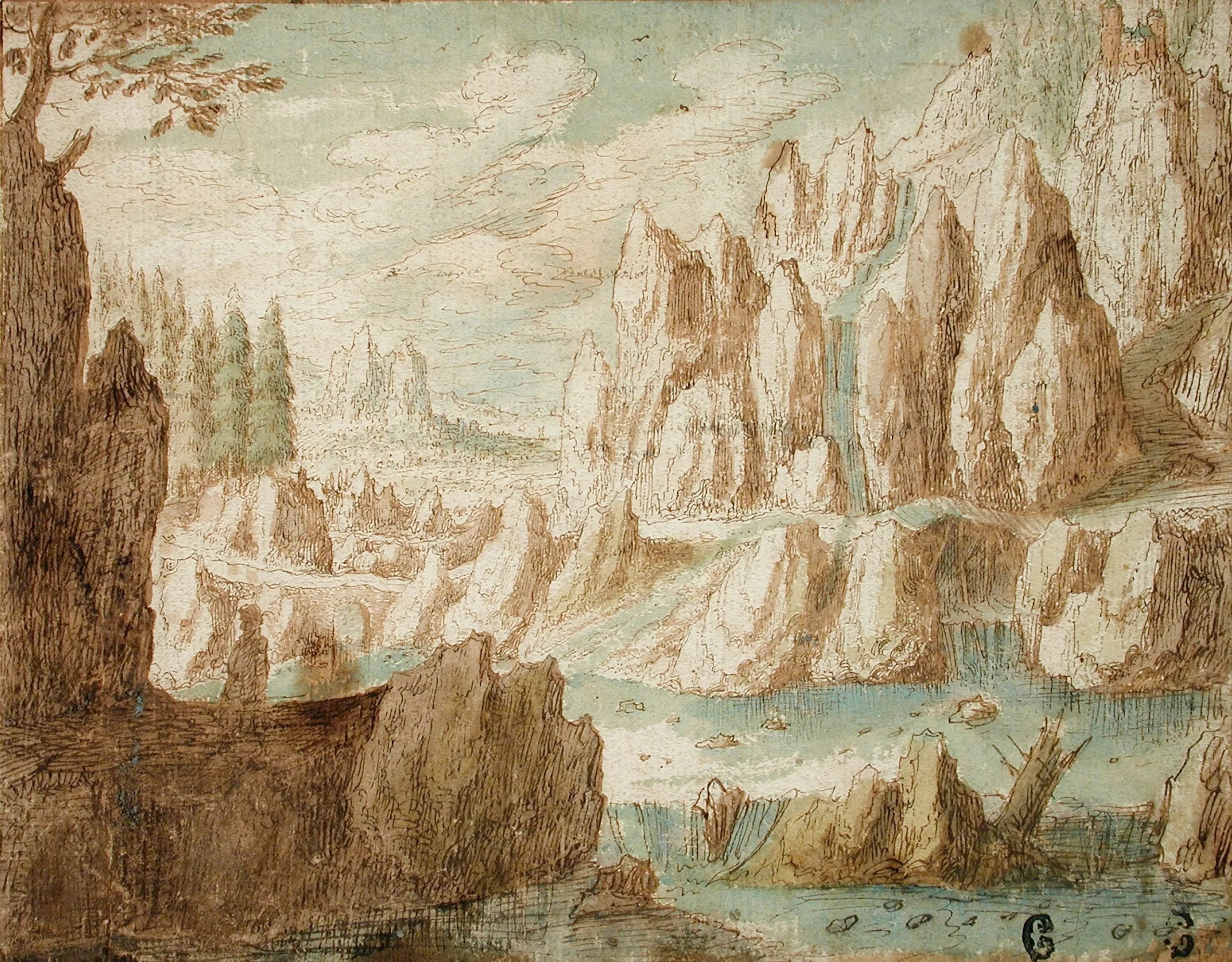 View of a Rocky Landscape